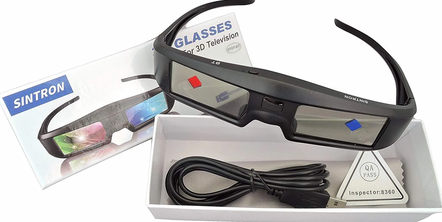 Sintron ST07-BT 3D Aktywne okulary migawkowe do Sony Panasonic Epson Samsung TV