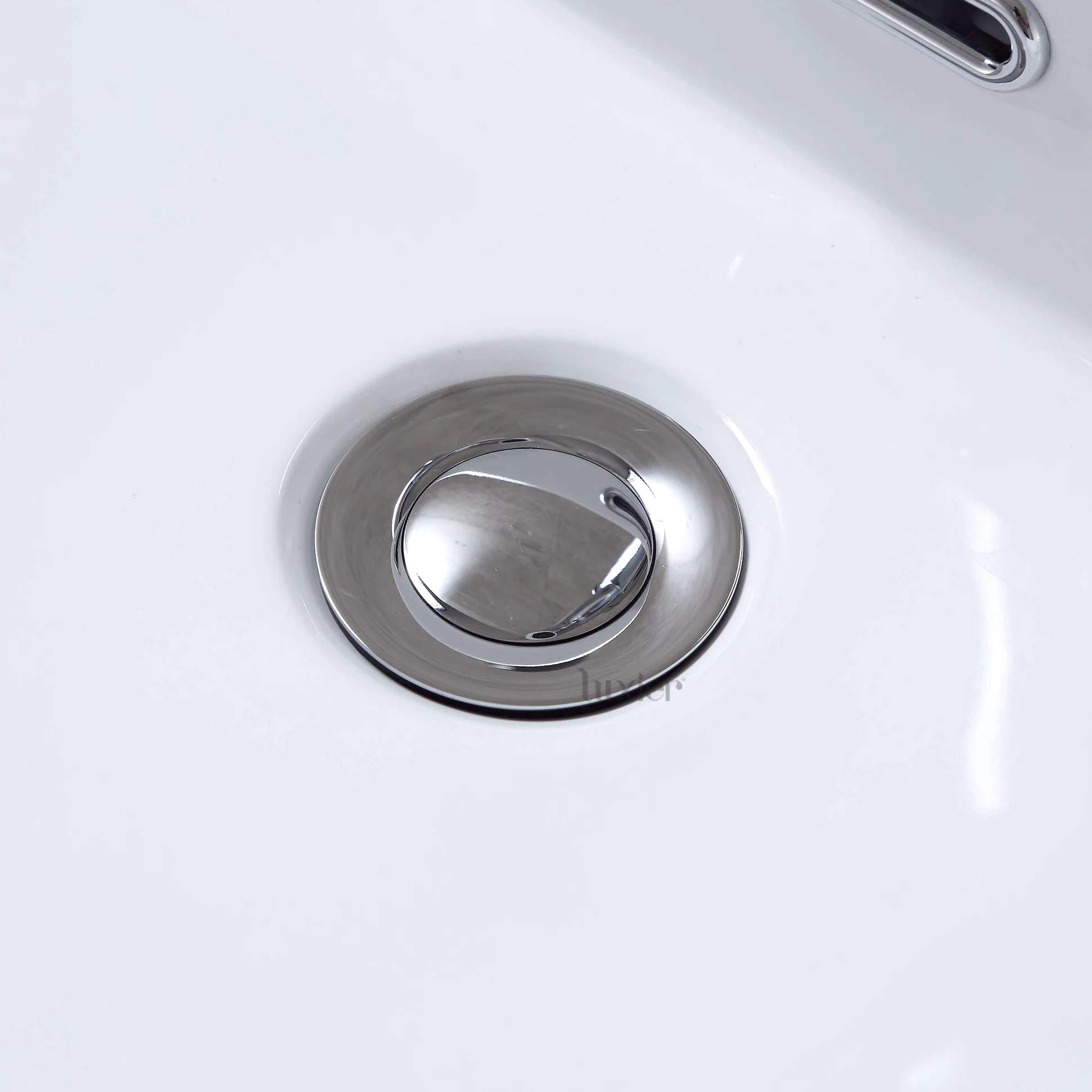 Luxier Korek spustowy do umywalki lub baterii łazienkowej DS04-TC 1 1/2" chrom