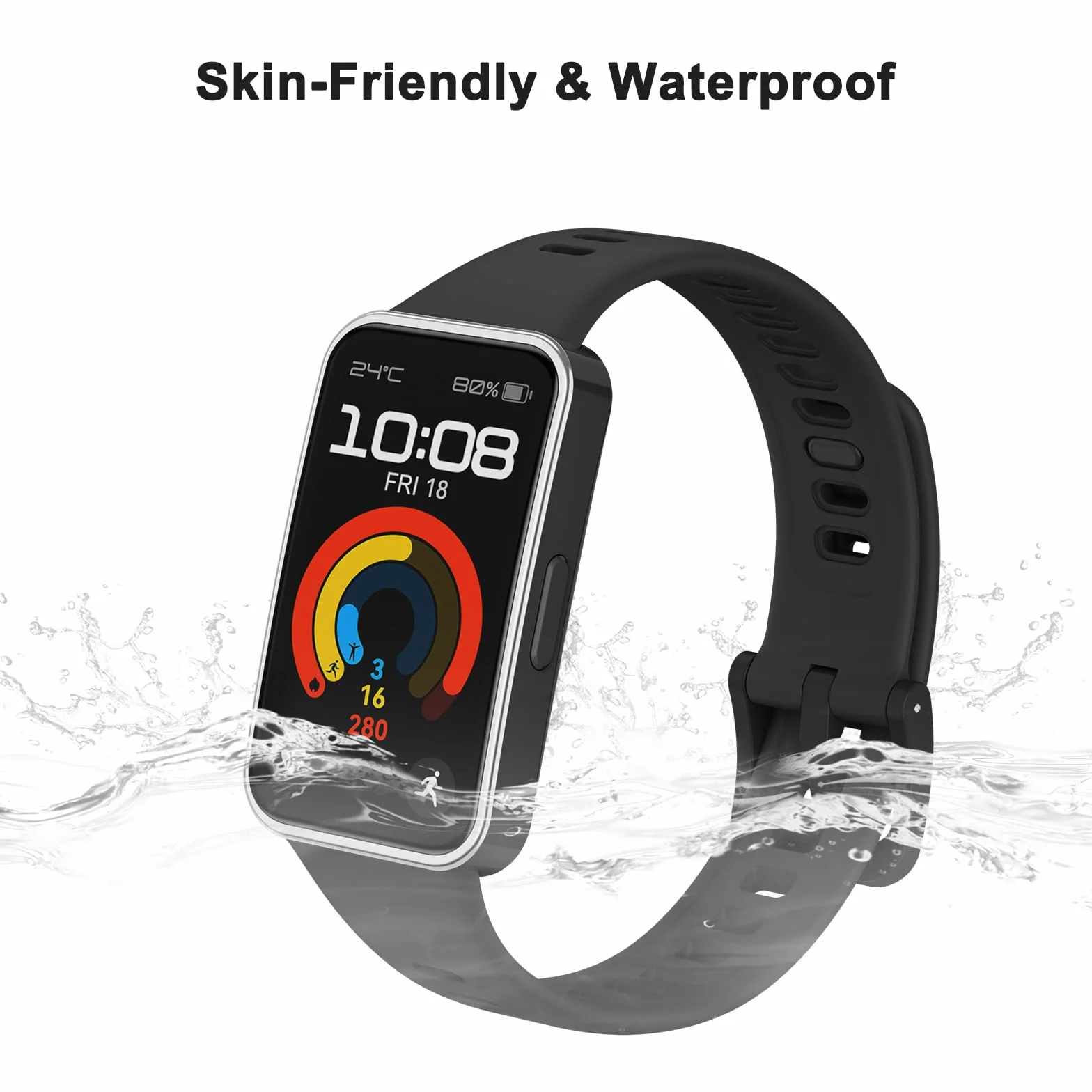 Pasek sportowy do Huawei Band 8 / Band 9 szybkie zwolnienie miękki