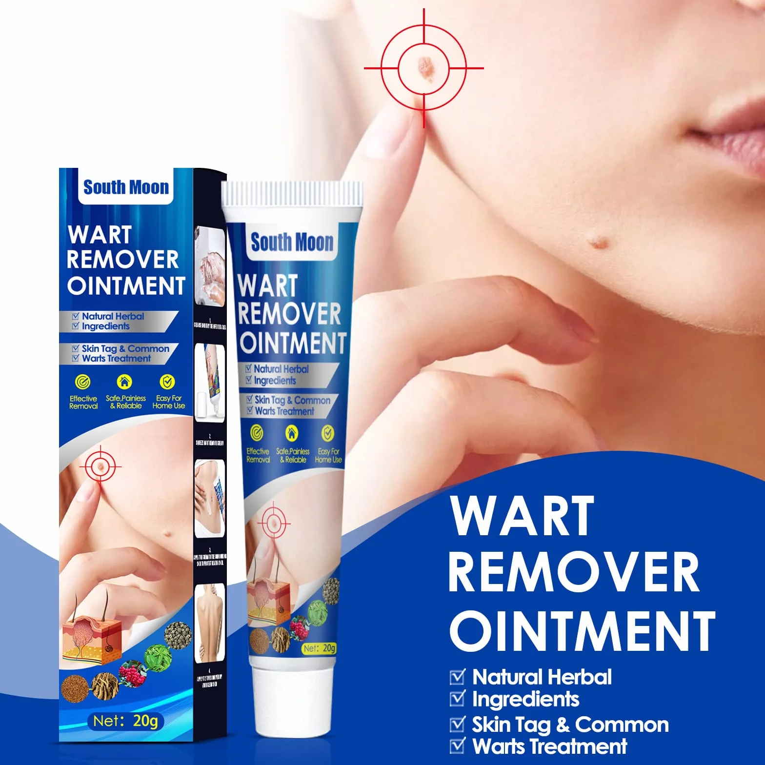 Skuteczny środek do usuwania brodawek – moc 20 g