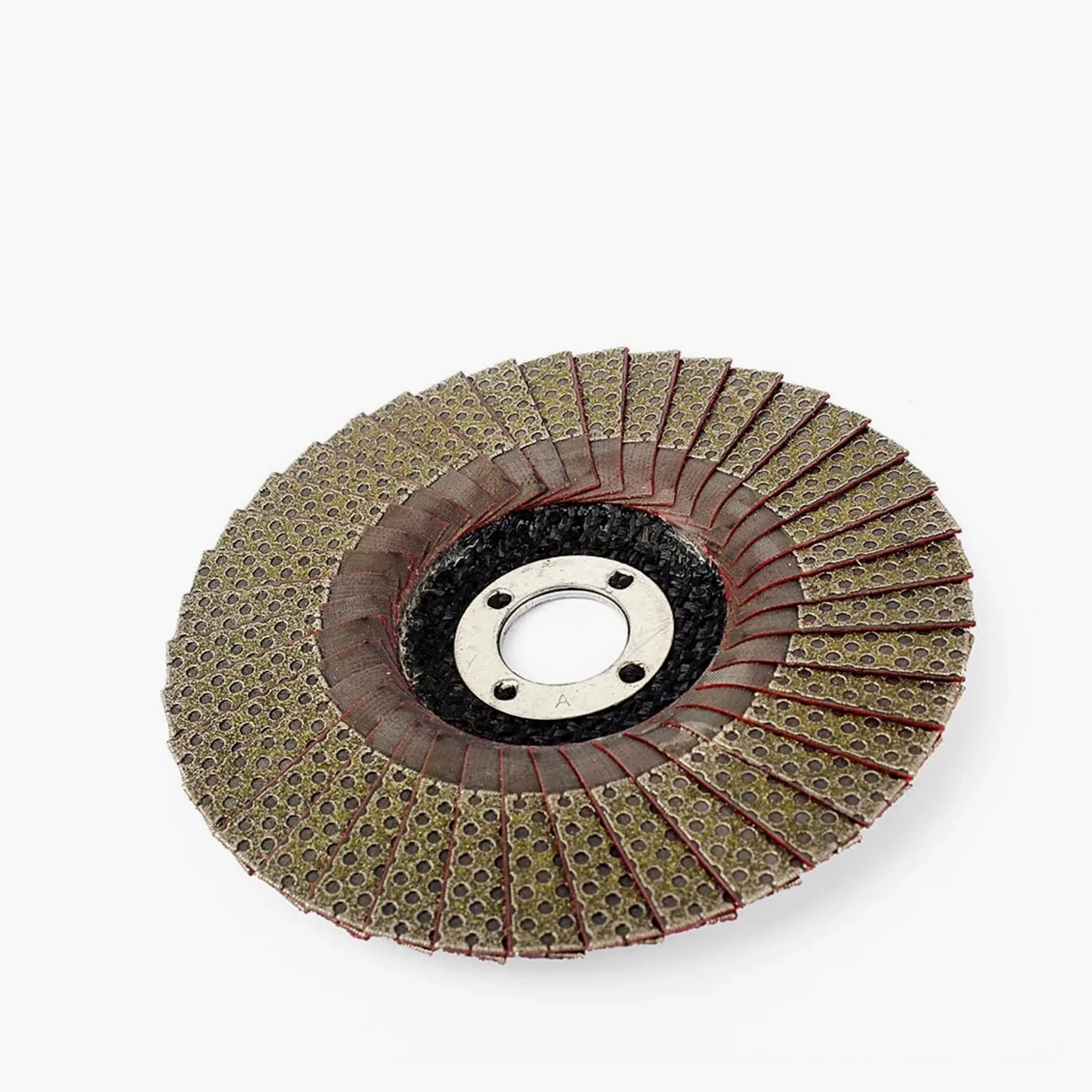 Arkusz ścierny diamentowy, 4" Diamentowa tarcza polerska do szlifowania, tarcza listkowa, 100 mm, 1 sztuka, szlifierka kątowa, kamień, metal, plastik, narzędzie ścierne(60)