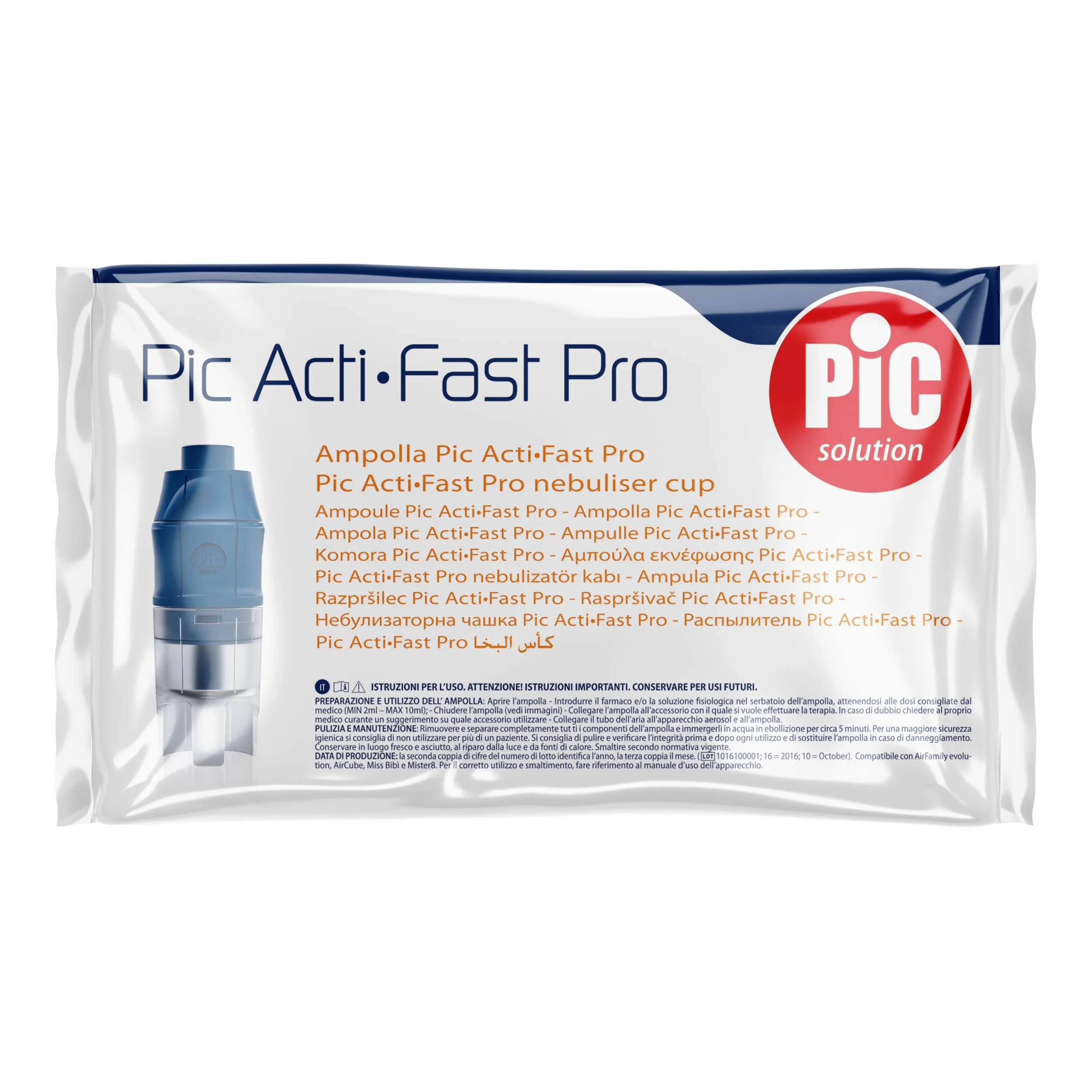 Pic Solution 0201030500000 Ampolla Acti Fast Pro Aerosol