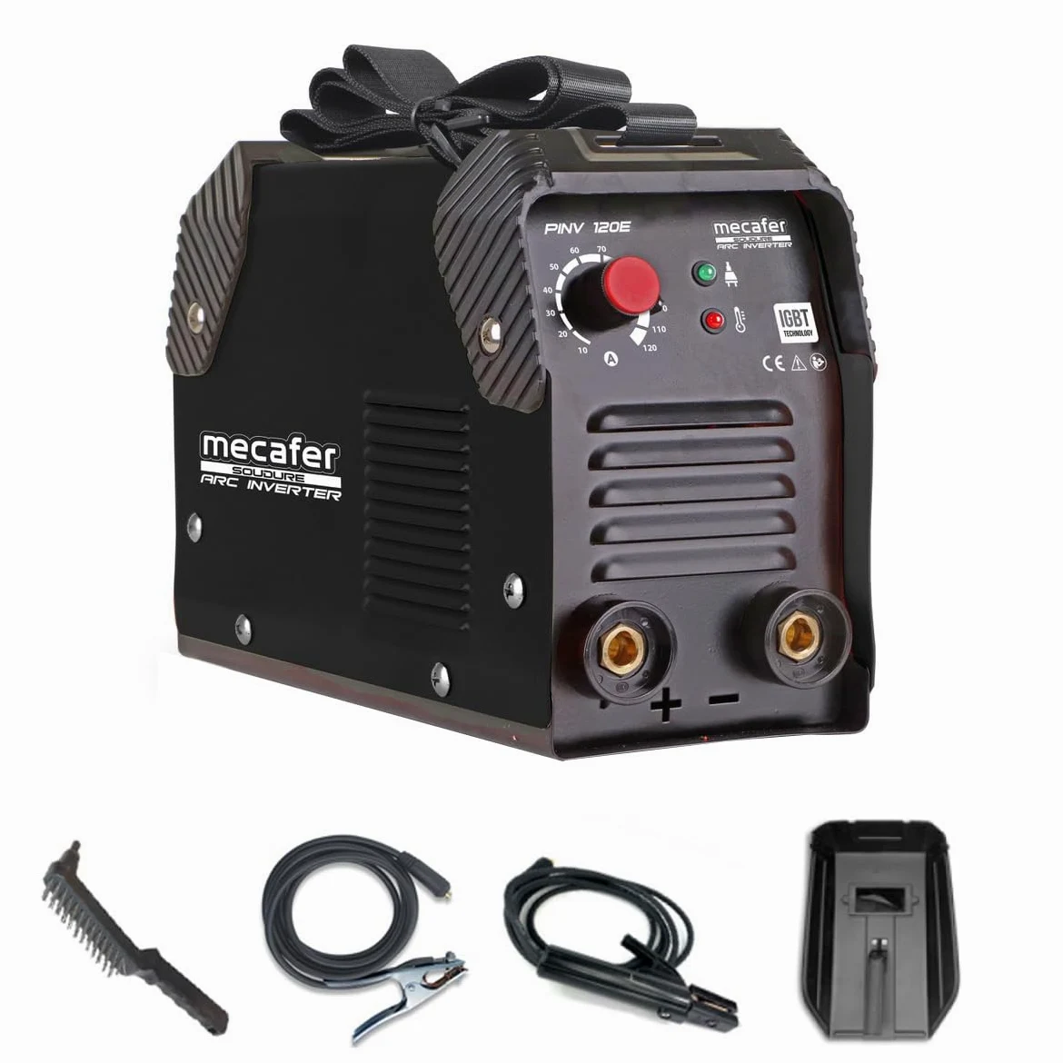 Mecafer MMA inwerterowa spawarka PIN V120E 461121