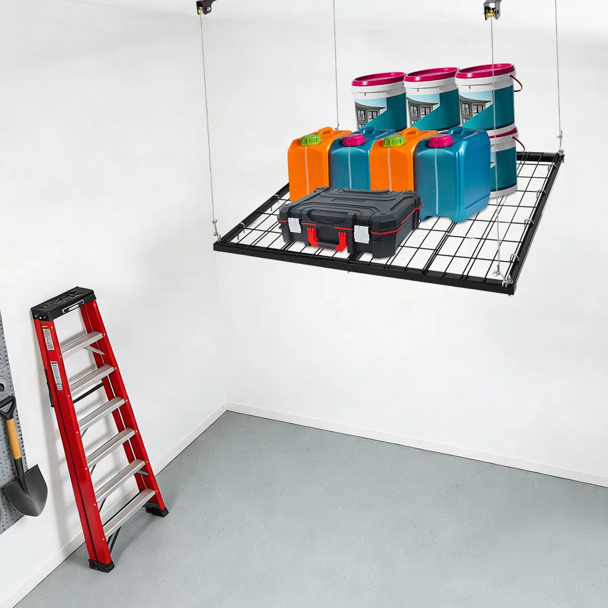 Heavy Duty system organizacji garażu, półka na ścianę