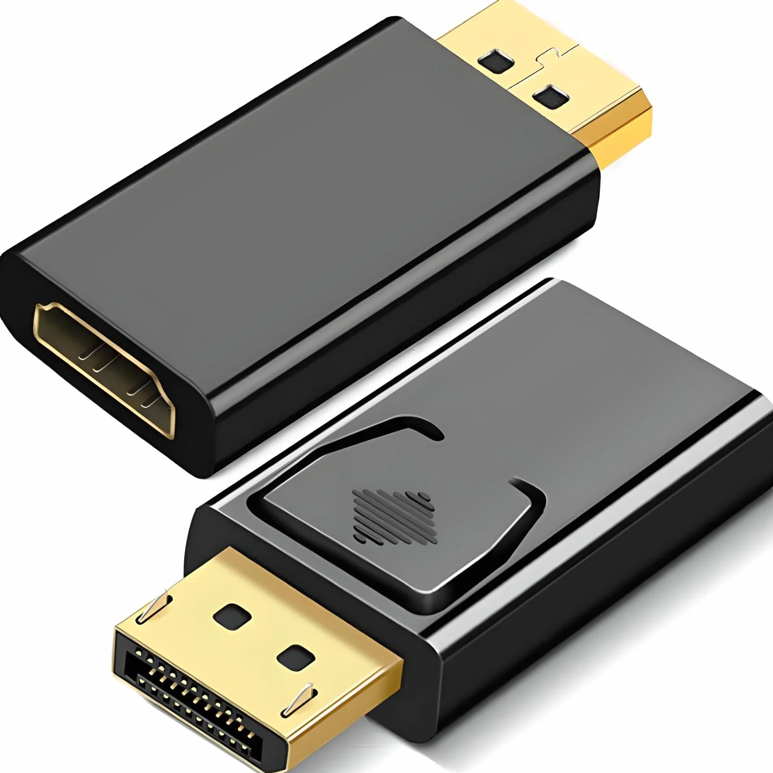 Retoo Adapter DisplayPort na HDMI Konwerter 1080p DP do monitora telewizora komputera i projektora