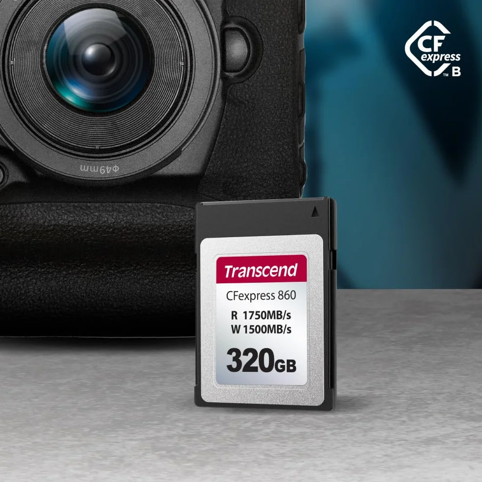 Transcend CFexpress 860 320 GB karta pamięci typu B TS320GCFE860