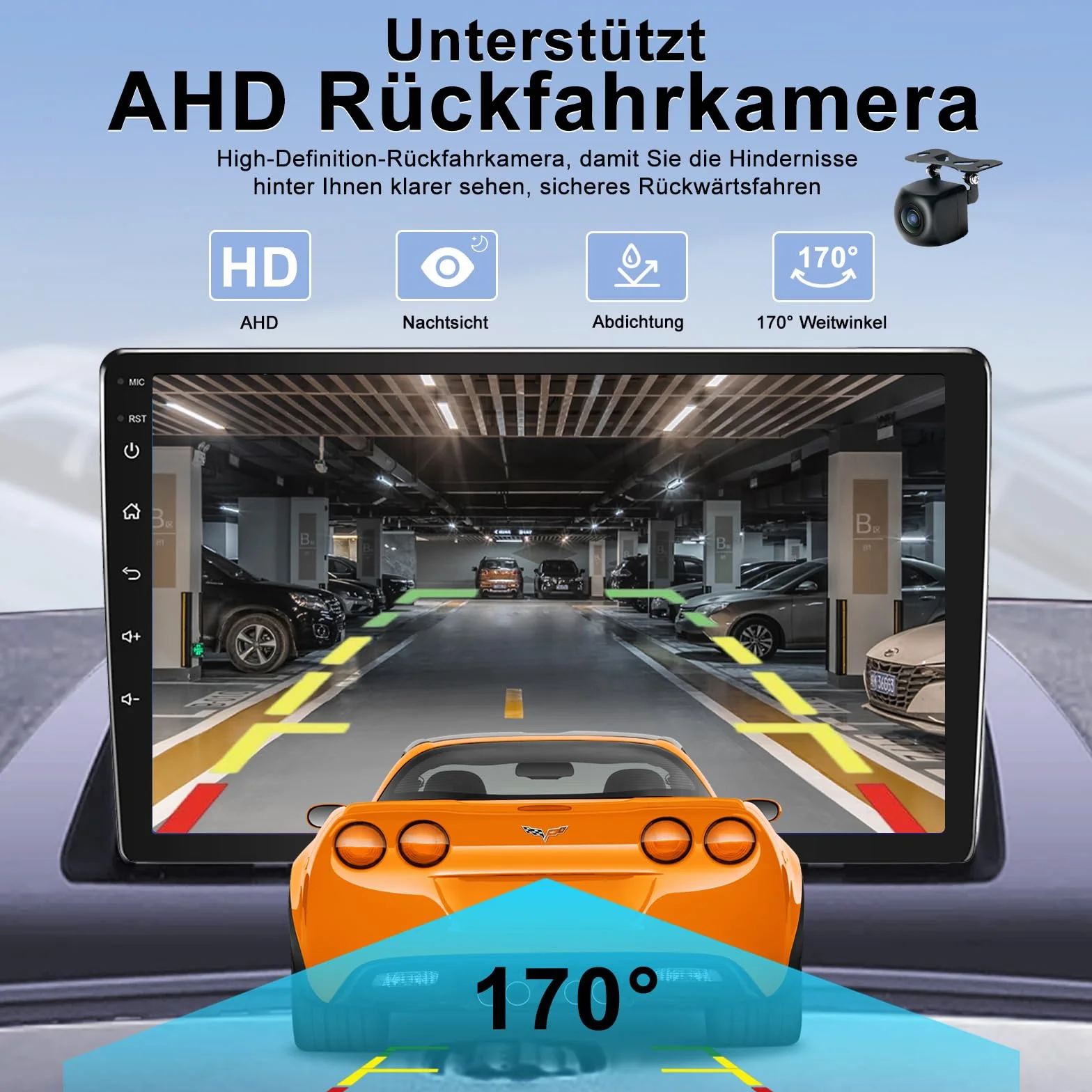 Radio samochodowe Android 4+64 GB do BMW X3 E83 2004-2012, ekran 9 cali, podwójne Din, nawigacja Carplay, bezprzewodowe, HiFi, FM, DSP, WiFi, Bluetooth, USB + kamera