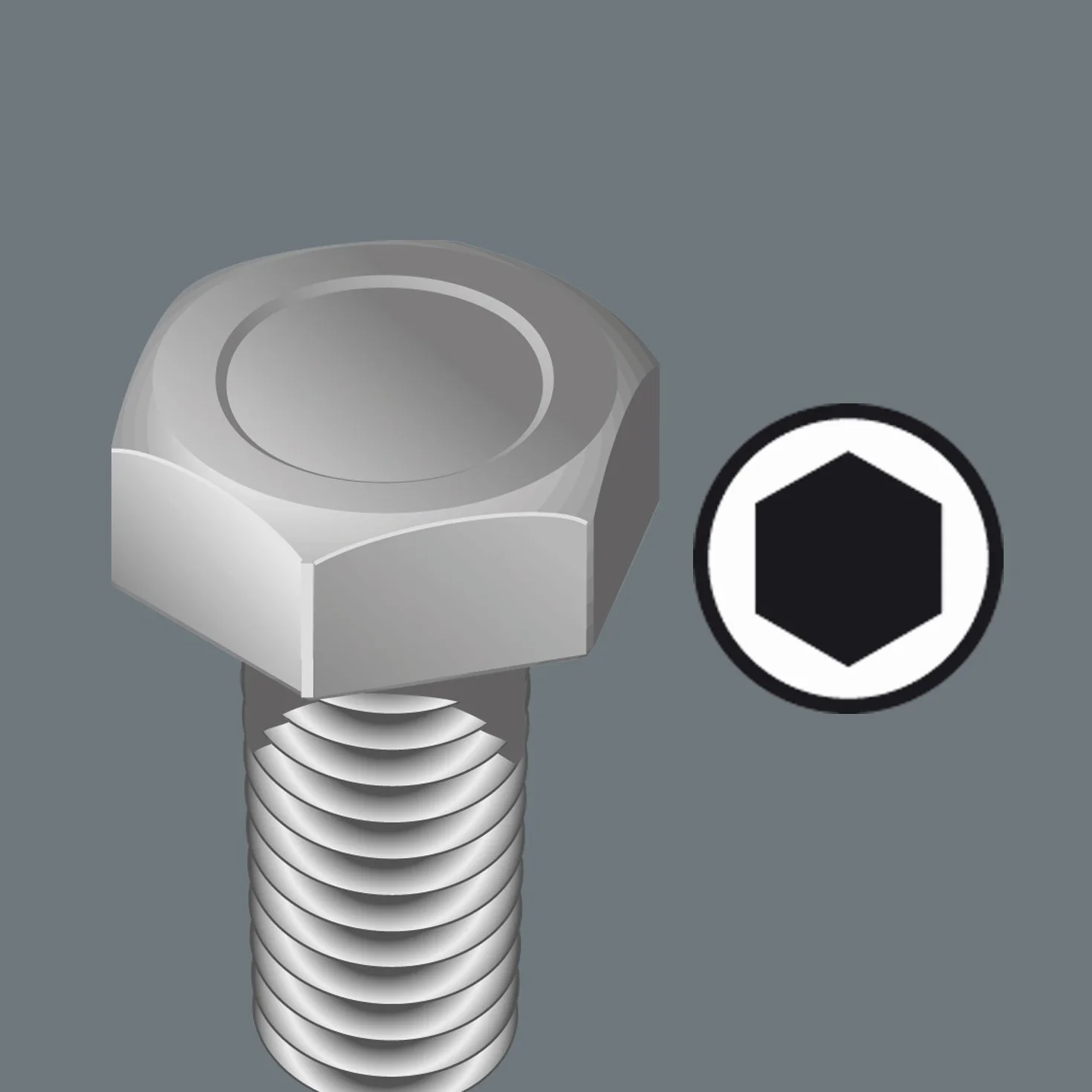 Wera 869/4 M, Socket wrench insert, magnetic, 1 x SW5,5 x 50 mm
