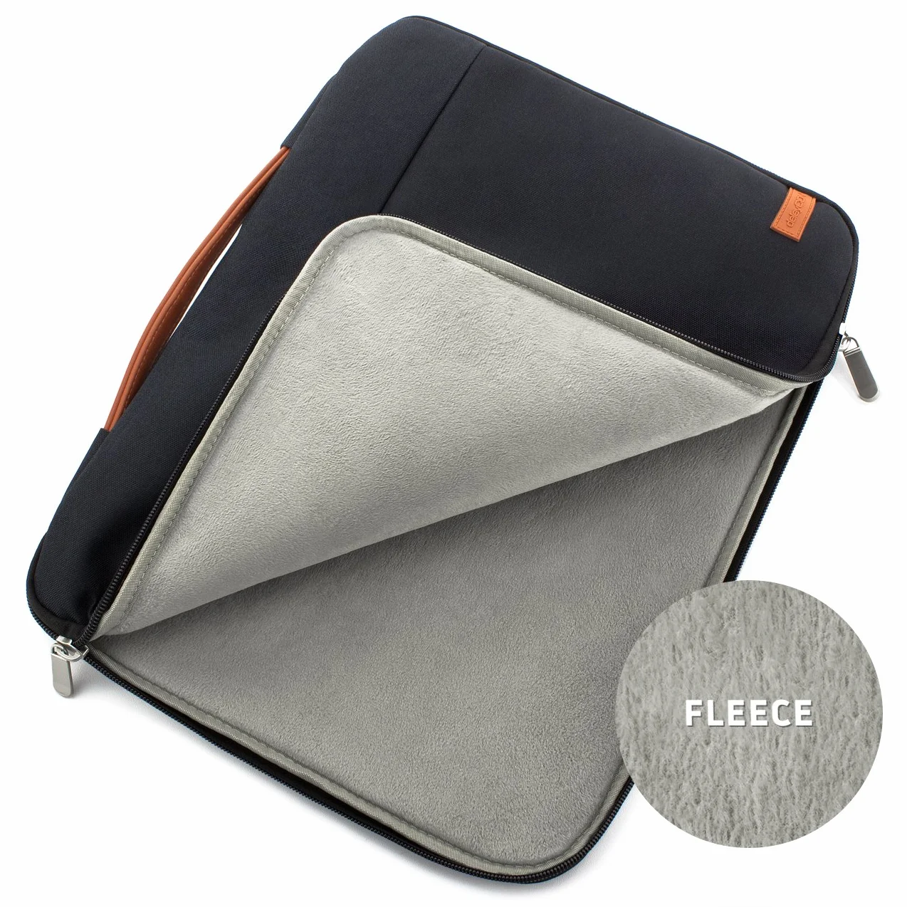 deleyCON Torba na Laptopa 14-15,6 cala Nylon Czarna