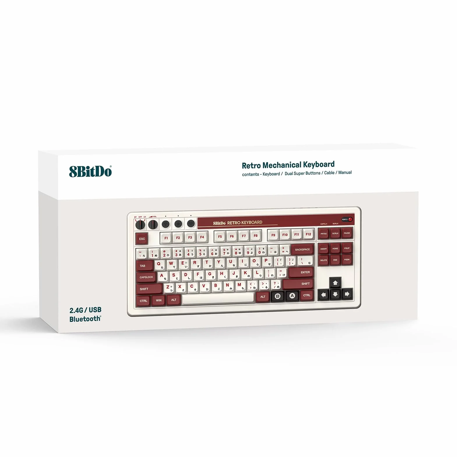 8BitDo Retro Mechanical Keyboard Fami Edition