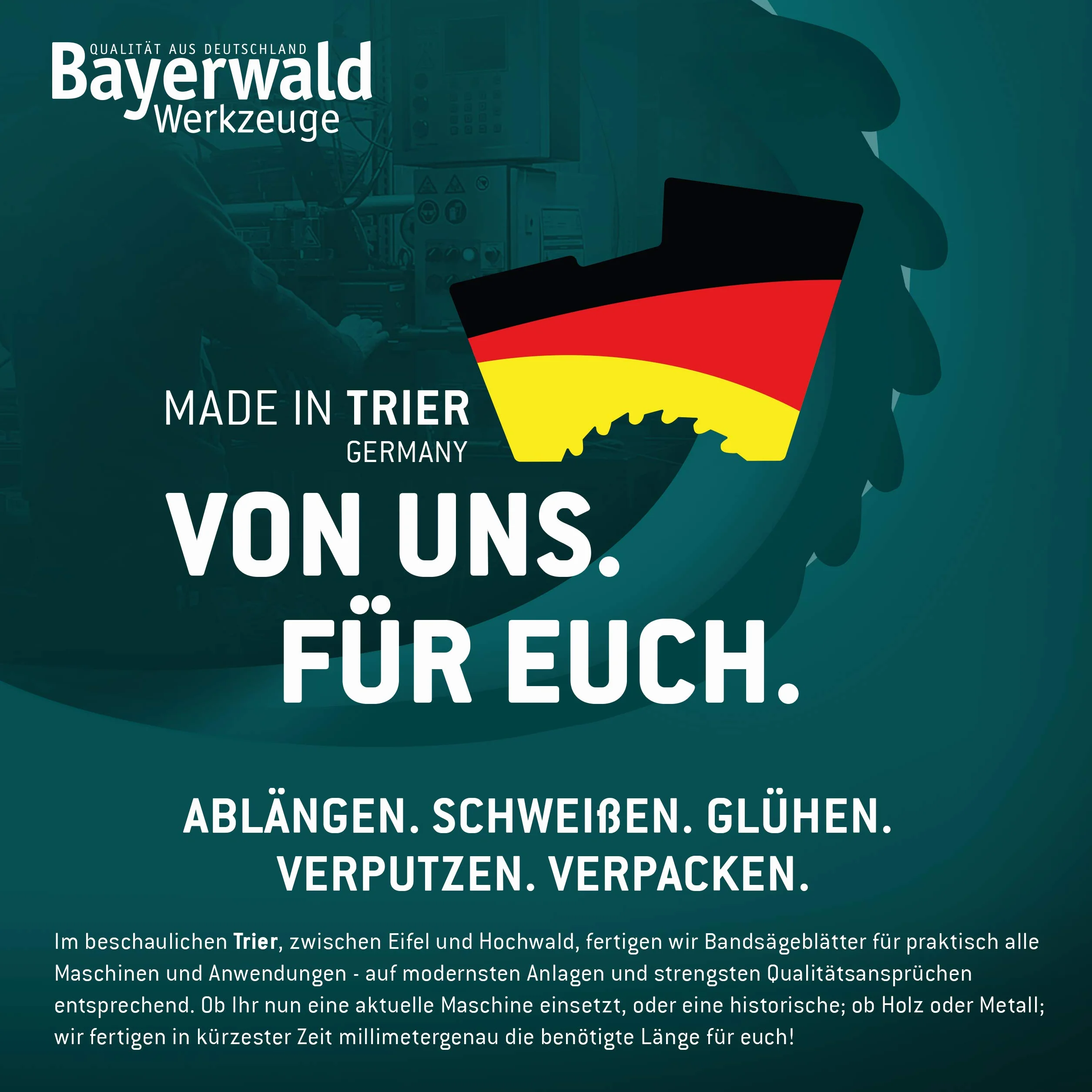 Bayerwald brzeszczot taśmowy ze stali narzędziowej – 1790 x 6 x 0,36 x 6 / drewno, metale nieżelazne, tworzywo sztuczne, cienkie blachy/taśma do piły pasuje do Holzstar i wielu innych.