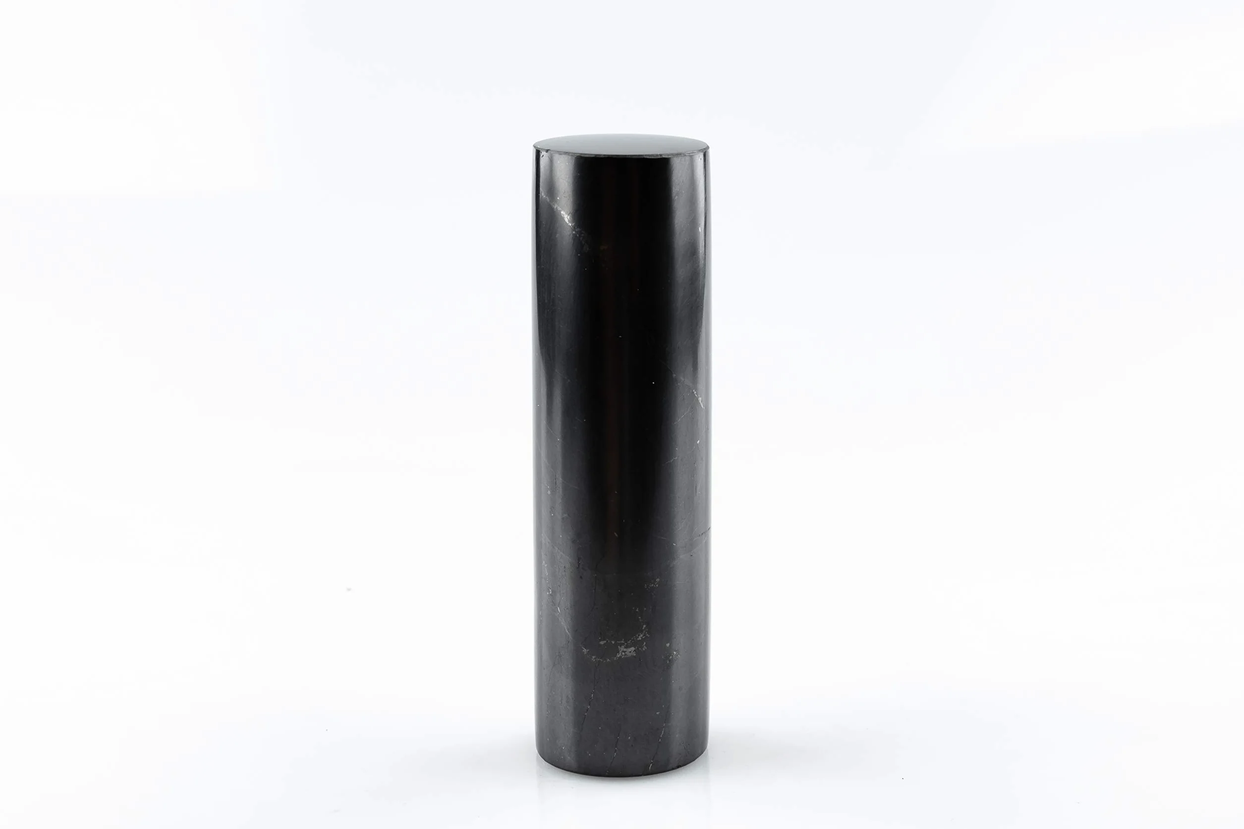 KASHU Kamień szlachetny szungit bezpośrednio z Karelii: harmonizatory cylinder szungit i chlorek talku 10 x 3