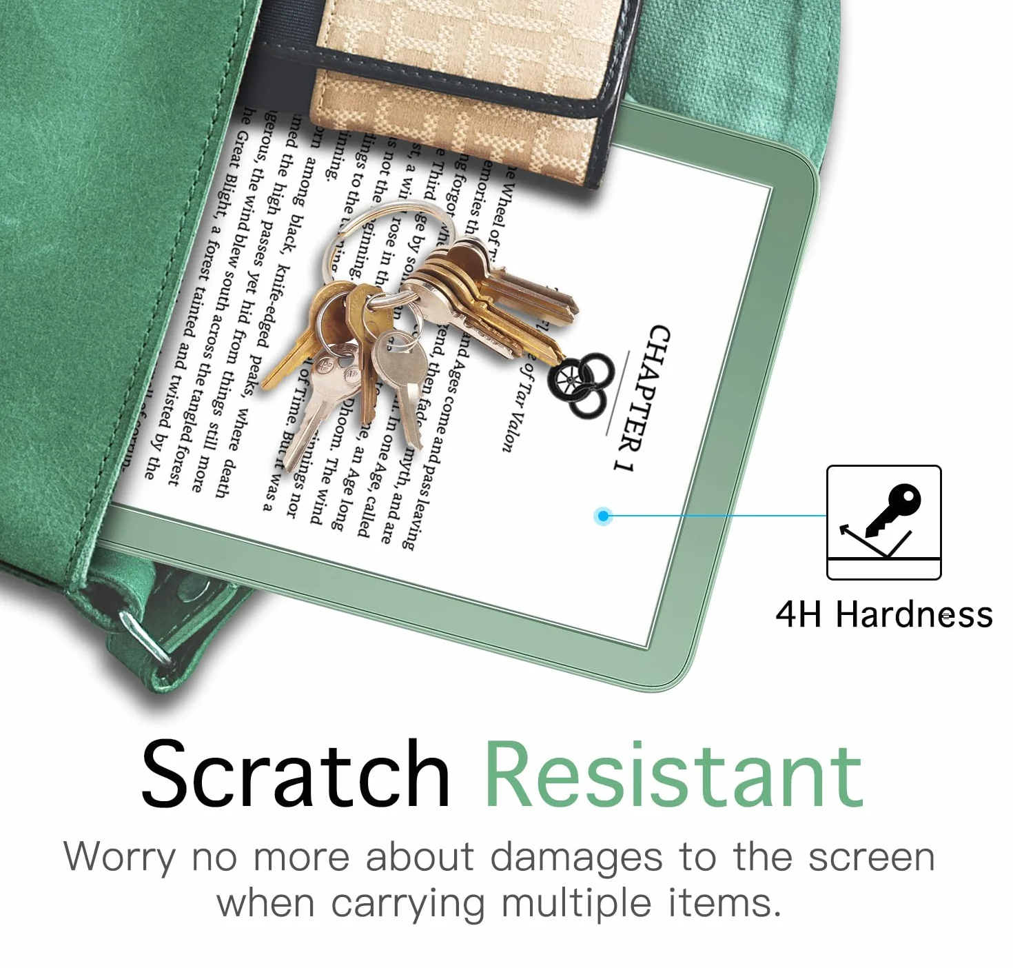 MoKo 3-Pack Anti-Glare Screen Protector for 6" All-New Kindle 11th Generation 2024/2022, Matte PET Full Coverage