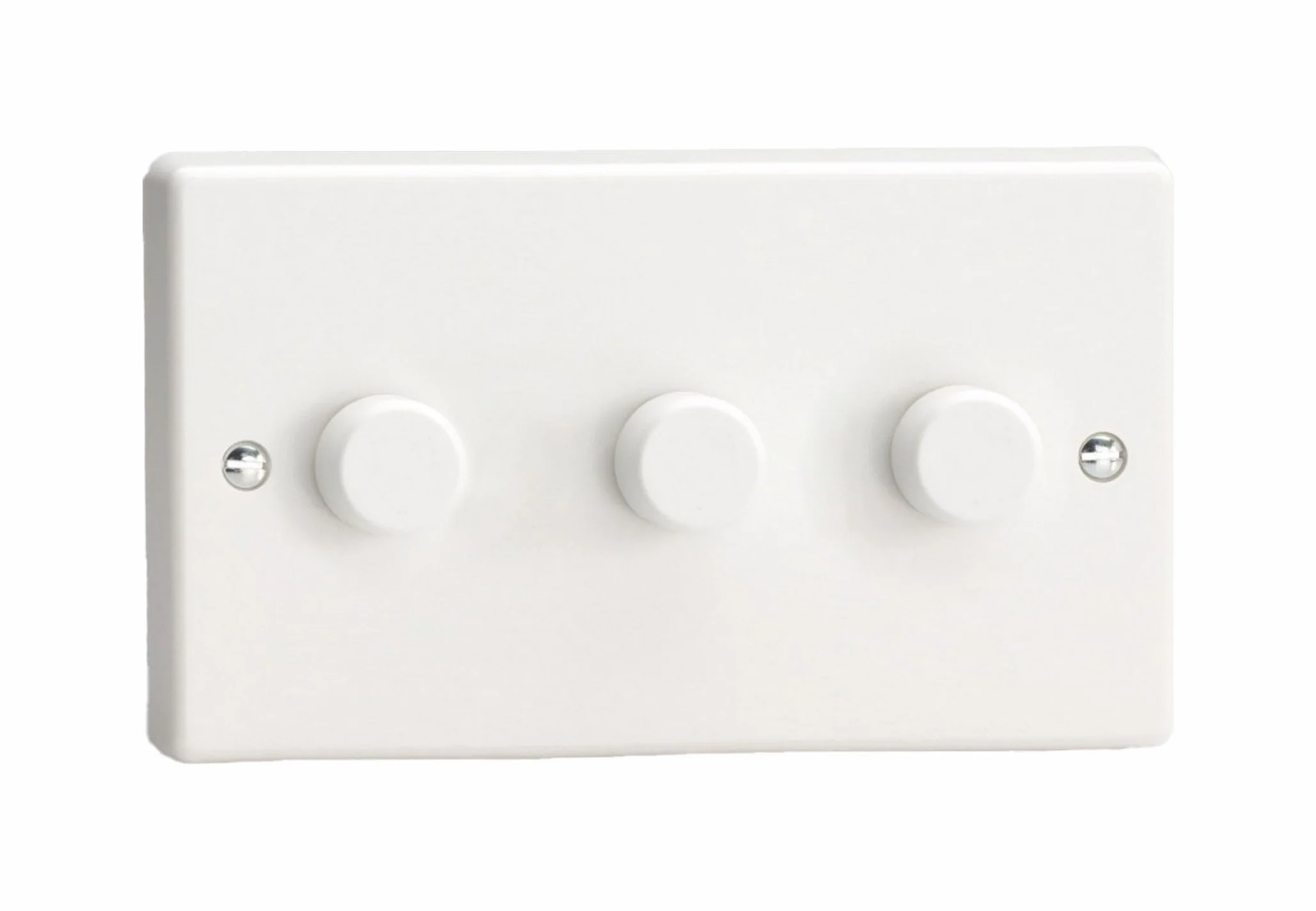 Varilight JQDP303W V-PRO ściemniacz LED, 3 prędkości, podwójny, 1- lub 2-drożny, 300 W, klasyczny biały