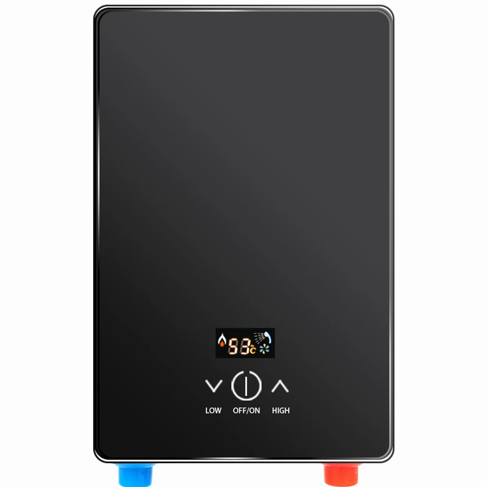 Elektryczny podgrzewacz wody 220 V, 6500 W, z zestawem prysznicowym, podgrzewacz wody, podgrzewacz wody do 60°C, do umywalki ręcznej, łazienki, kuchni