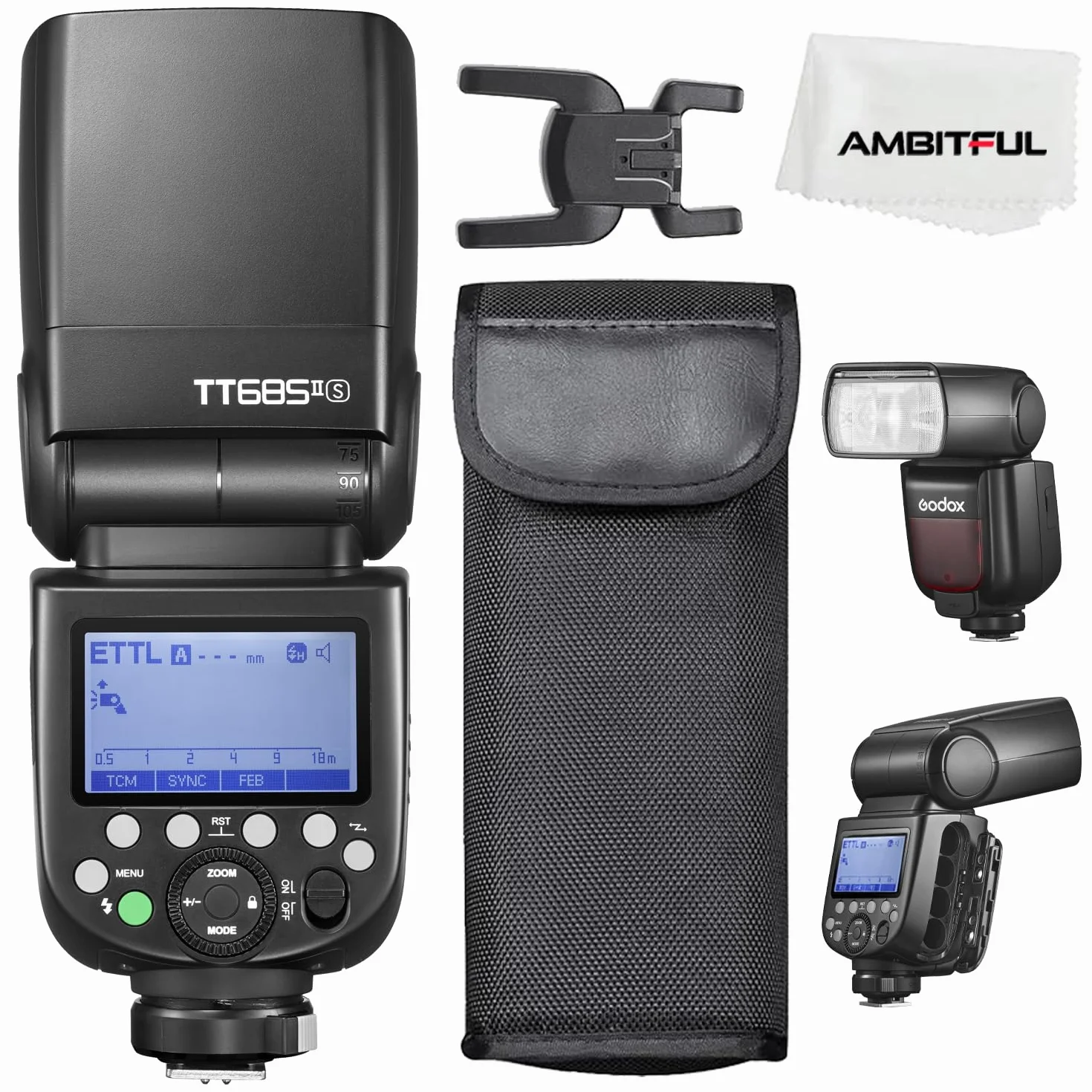 Godox TT685IIS 1/8000s HSS GN Speedlite Flash TTL TCM wydajna funkcja konwersji Wbudowany odbiornik systemu Godox 2,4G X (TT685IIS dla Sony)