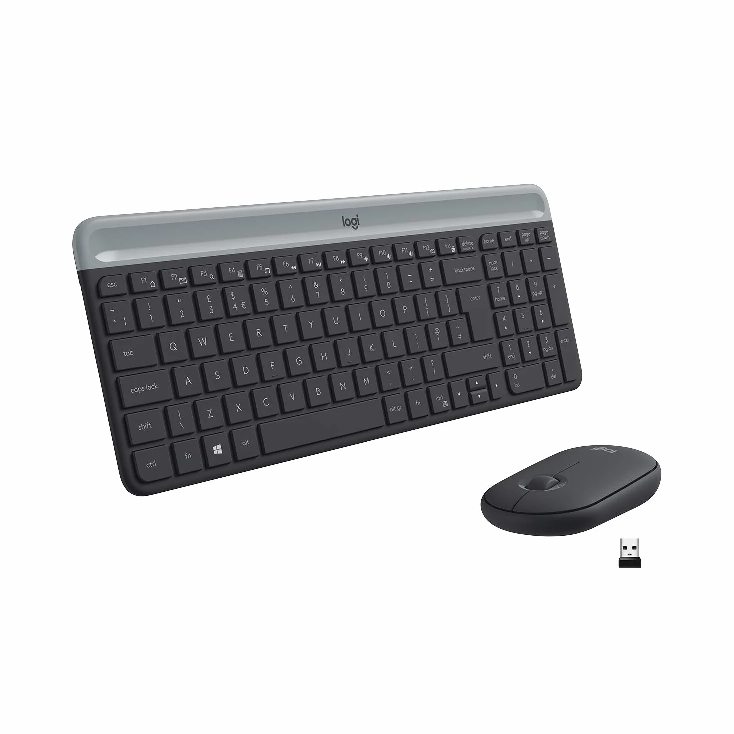 Logitech MK470 Slim Bezprzewodowa klawiatura & Mysz Combo - ITA QWERTY