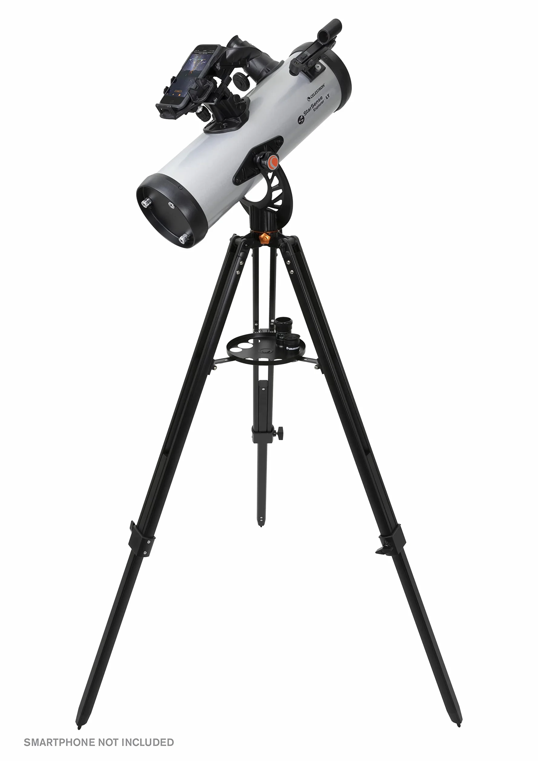 Celestron 22452 StarSense Explore LT114AZ Teleskop reflektorowy Newtona, obsługiwany przez aplikację na smartfony – iOS/Android