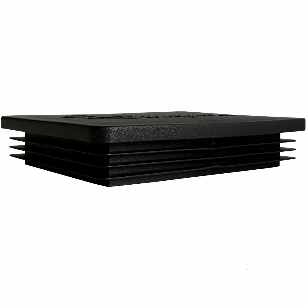 TIBU Zatyczki lamelowe prostokątne zaślepki do rur, zaślepki do rur, osłona, prostokątne, 20 sztuk, rury prostokątne, 100 x 80 x 2 mm