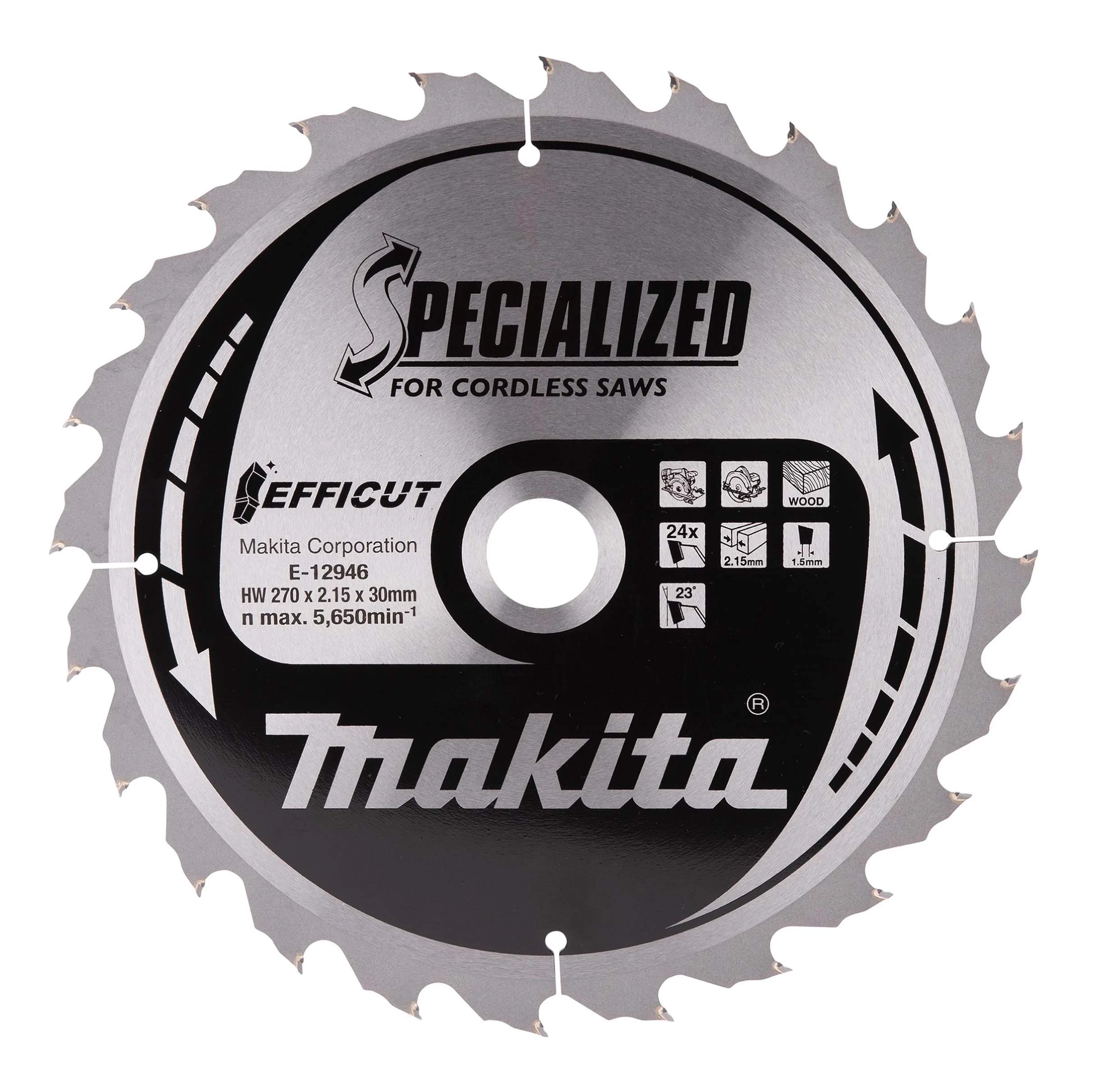 Makita E-12946 Efficut brzeszczot 270x30x24Z