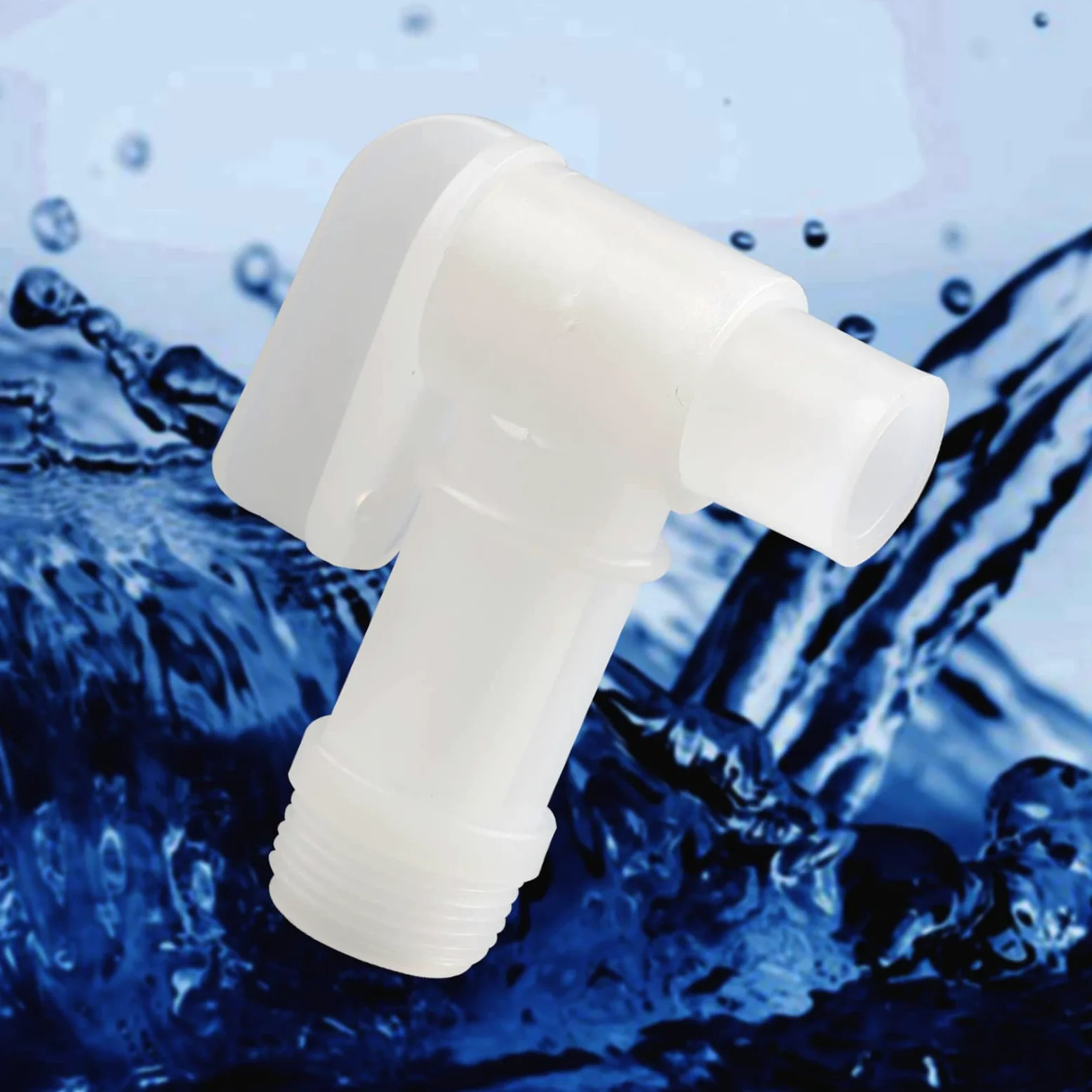 8 szt. 3/10.2 cm męski kran beczkowy do dzbanków na wodę 5 litrów plastikowy bęben kran kran wymienny czop wody firmy MUGLIO (biały)