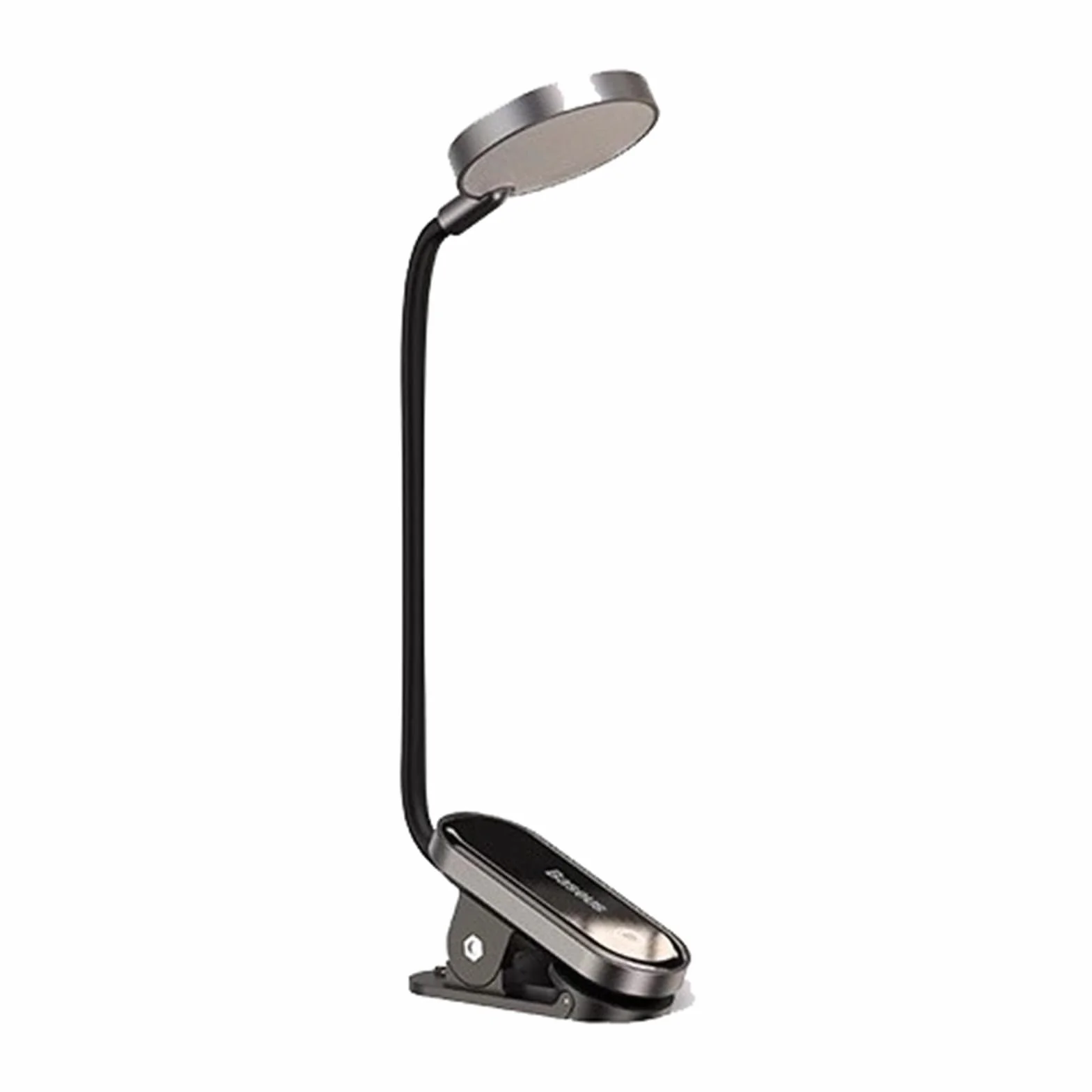 Lampa stołowa Mała lampa zaciskowa z możliwością ładowania, Przenośna lampa do ochrony oczu z możliwością regulacji 360°, Mini lampka do czytania 4000 K z 3 poziomami jasności, Przełącznik dotykowy La