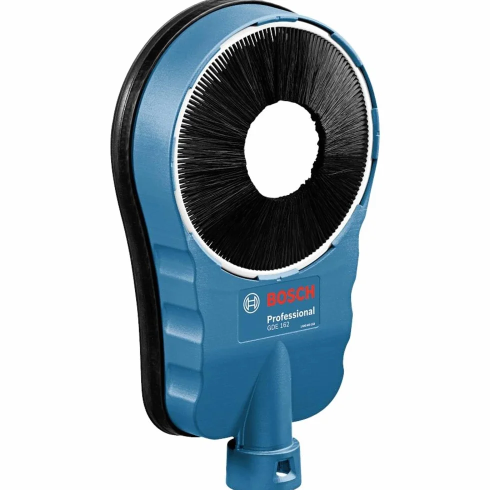 Bosch Professional: system odsysania pyłu GDE 162 (kompatybilność ze wszystkimi urządzeniami do wiercenia otworów o maks. średnicy 162 mm)
