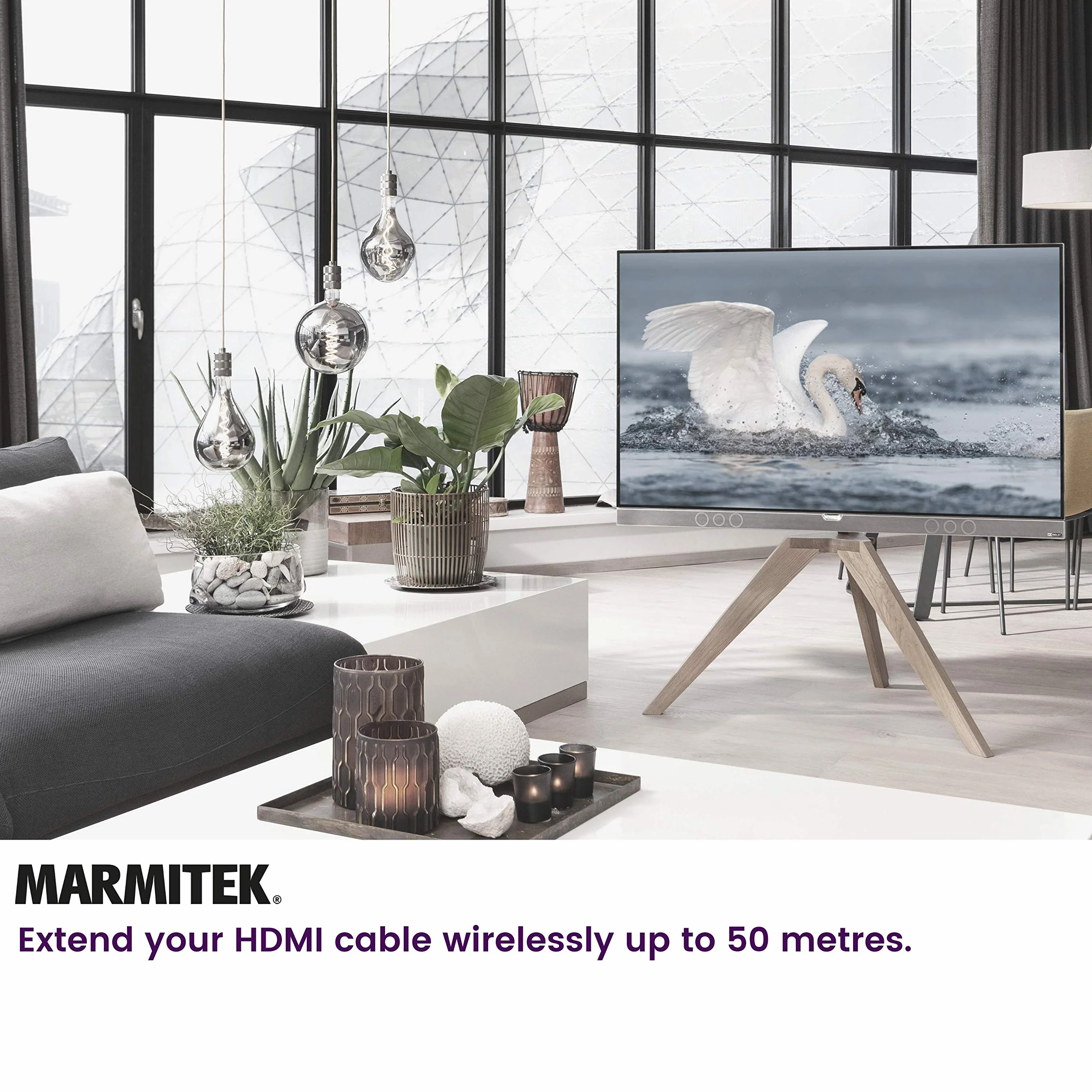 Marmitek Bezprzewodowy nadajnik HDMI 1080p Full HD 50m przez ściany