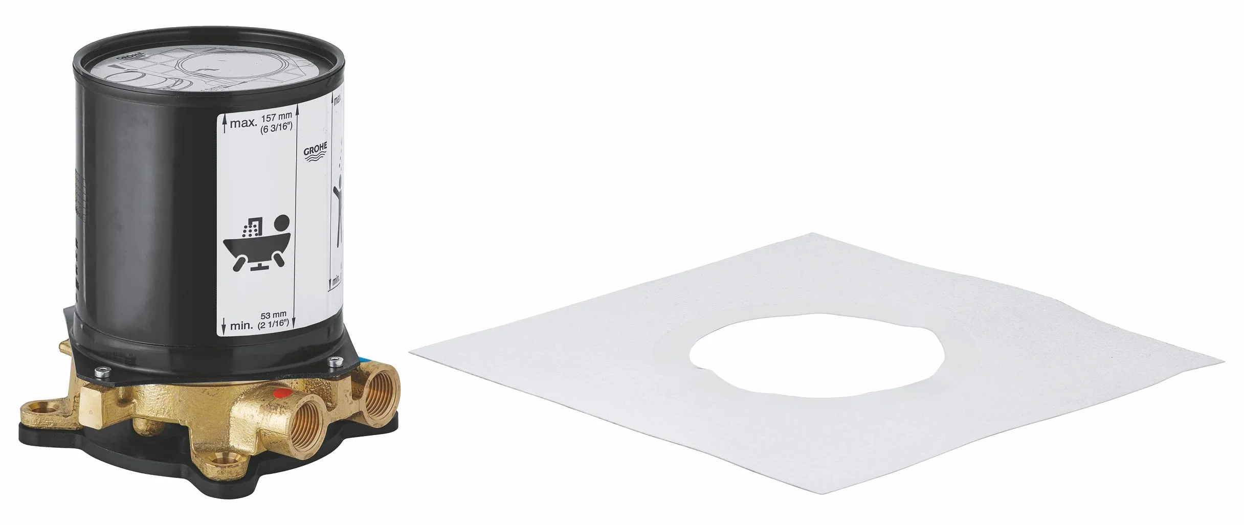 GROHE Eurodisc Joy Bateria umywalkowa, DN 15 Rozmiar S