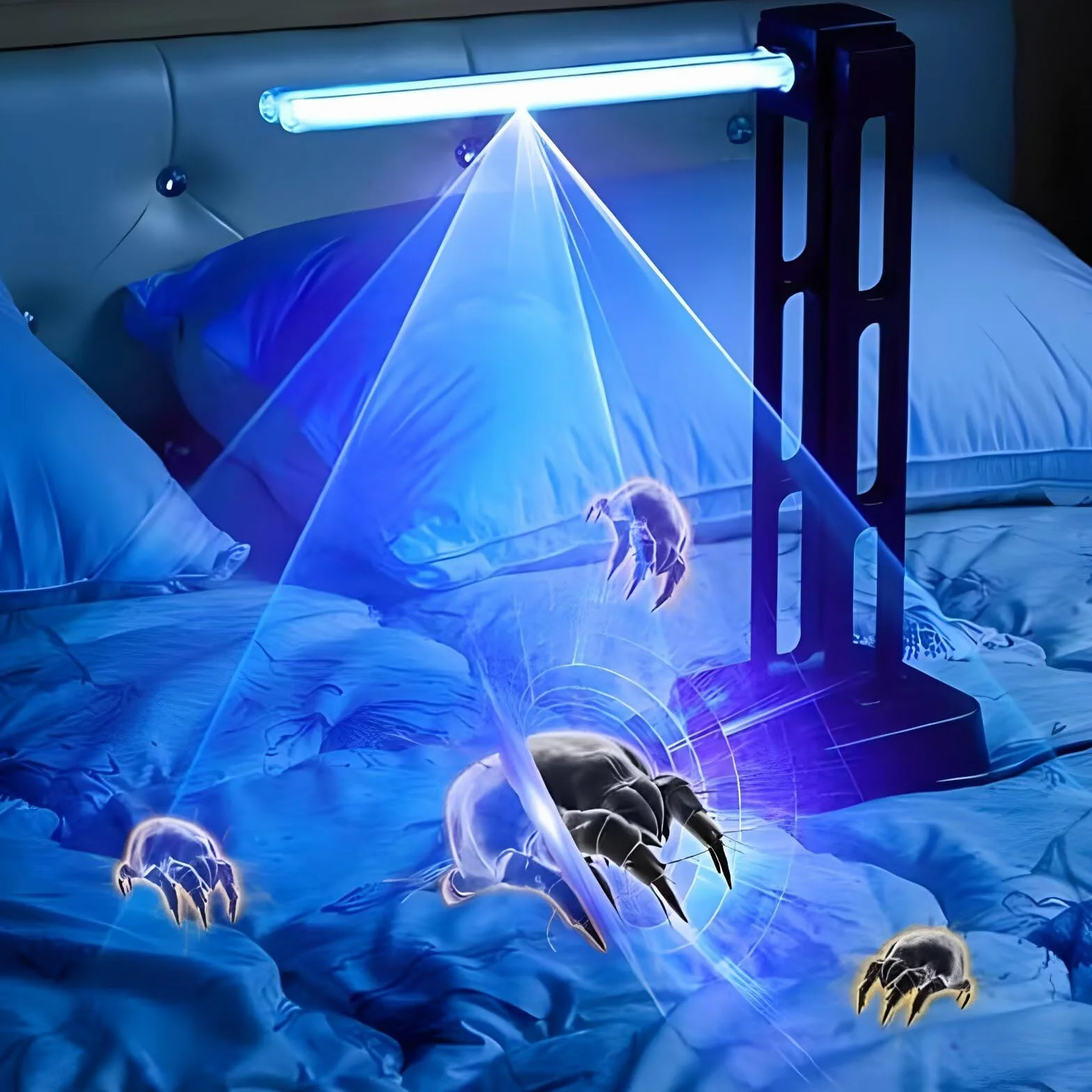 ZKX UVC lampa dezynfekująca pilot zdalnego sterowania, obrót o 180°, lampa sterylizująca UV 39 W, lampa bakteriobójcza, współczynnik działania antybakteryjnego 99%, oczyszczacz powietrza, pleśń, grypa