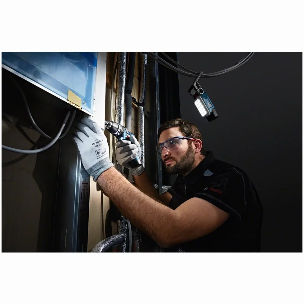 Bosch Professional system 12V: akumulatorowa lampa budowlana LED GLI 12V-330 (330 lm, czas pracy: 180 min/Ah)