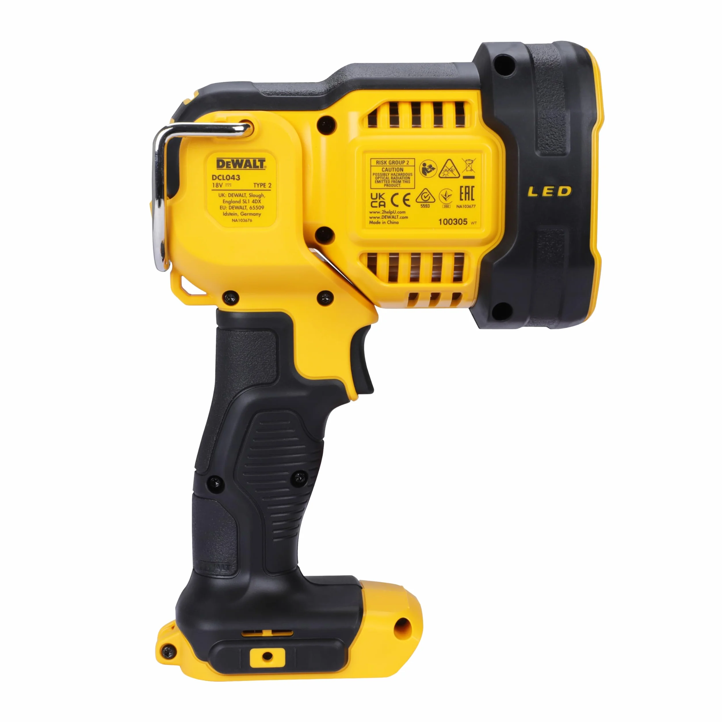 DEWALT Latarka LED 18V 1000 lumenów XR Bez Ładowarki Akumulatora