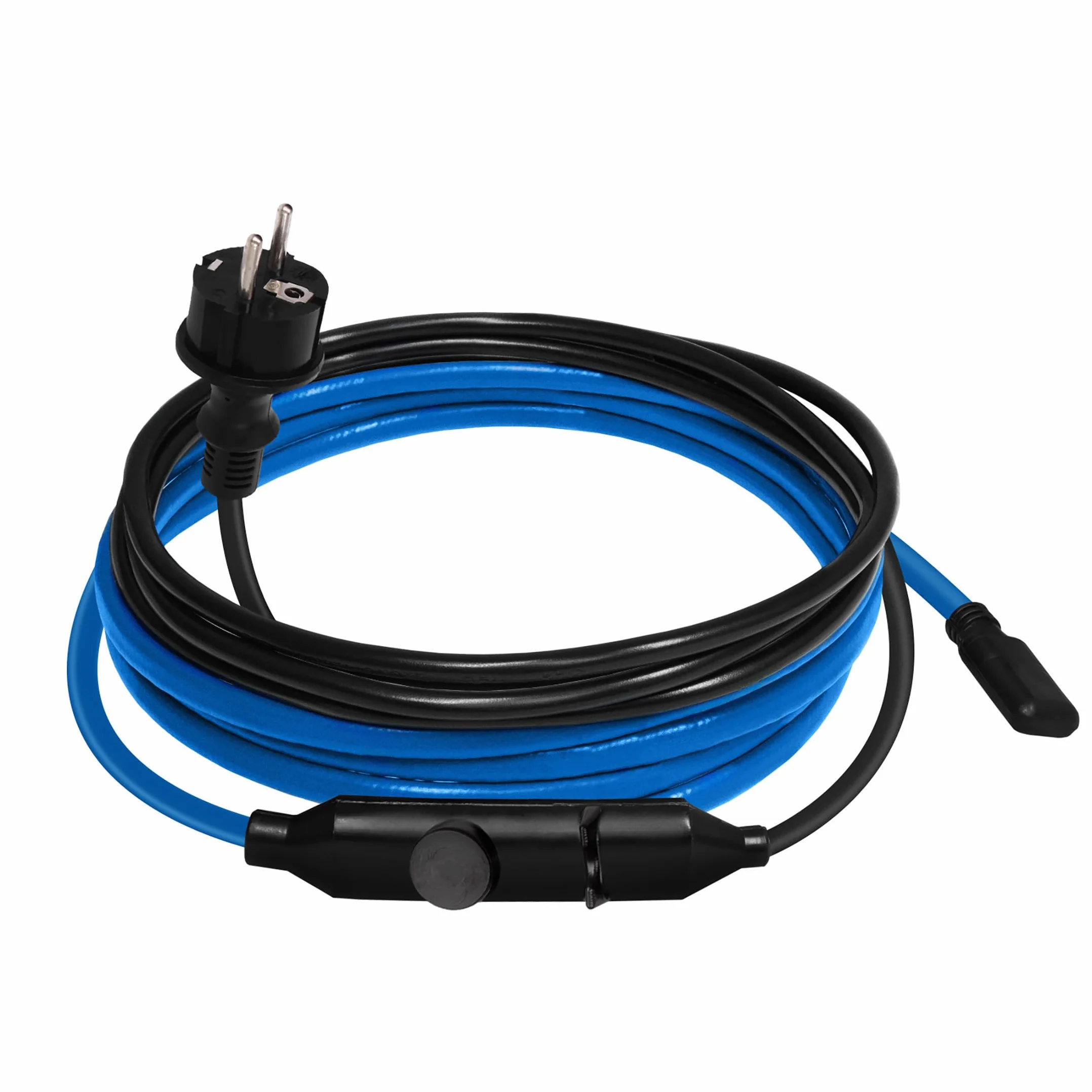 Kabel grzejny przeciwzamrożeniowy 15 W/m 12 m z termostatem +5°C/+15°C