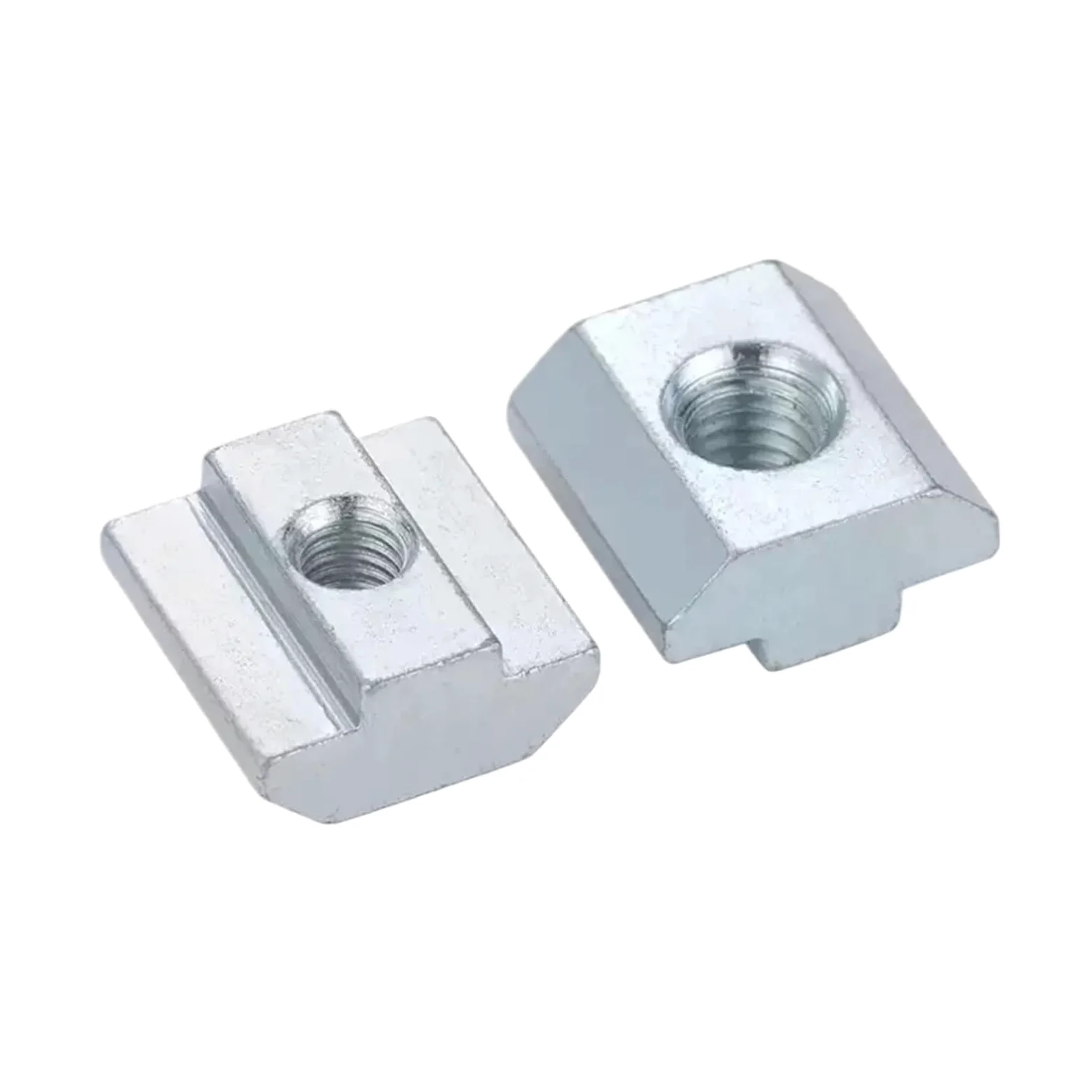 śruba ze stali węglowej z rowkiem teowym, T-Slot Nuts M3-M10 For 20-45 Profiles Galvanised Carbon Steel Pack Of 10-100 pcs(50pcs,EU45-M4)