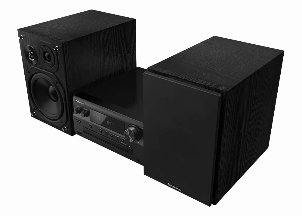 Panasonic SC-PMX802E-K Mikro-Urządzenie Stereo, Czarny, 120 W