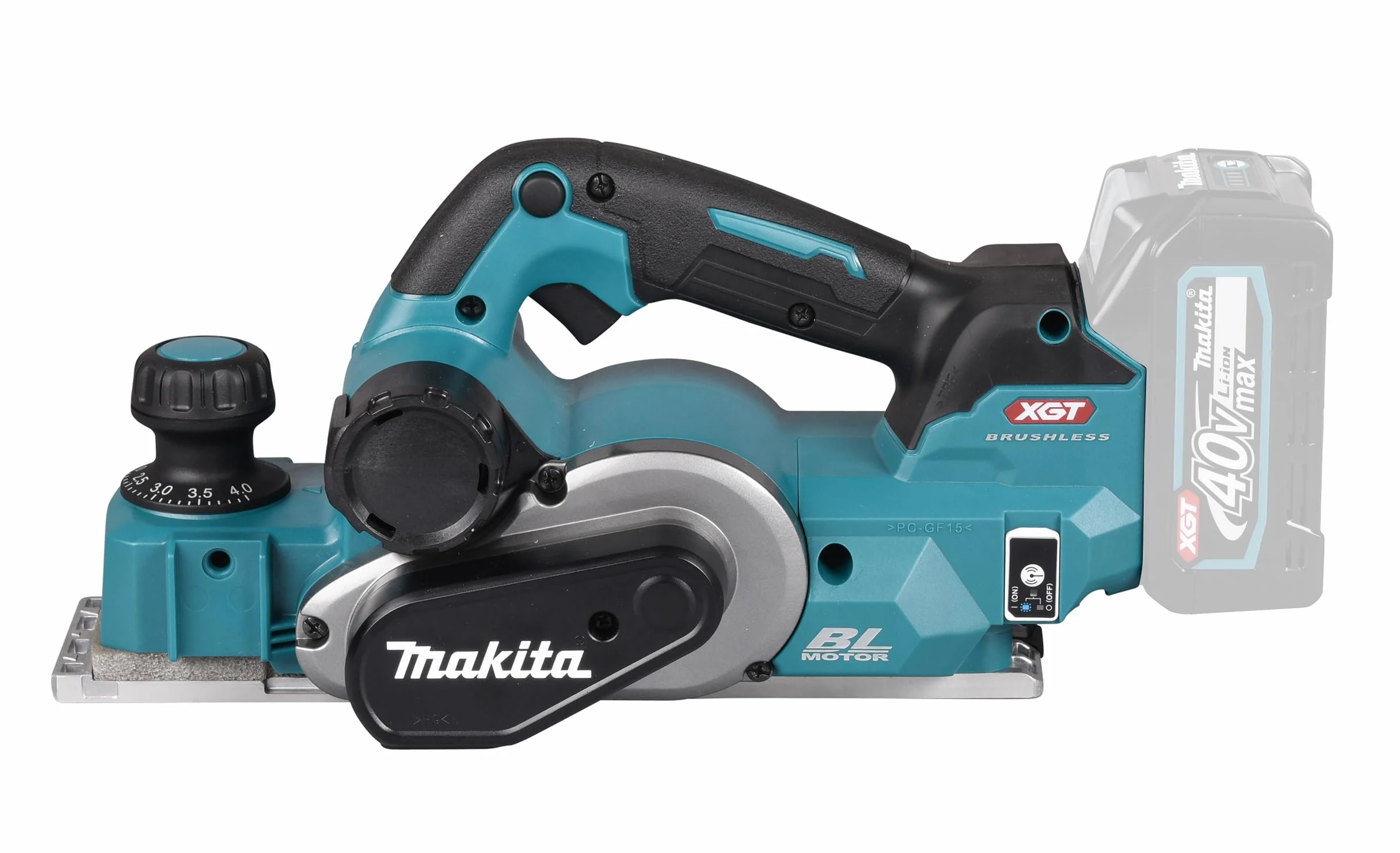 Makita KP001GZ 40V Max XGT bezszczotkowa strugarka 82 mm – baterie i ładowarki nie są dołączone