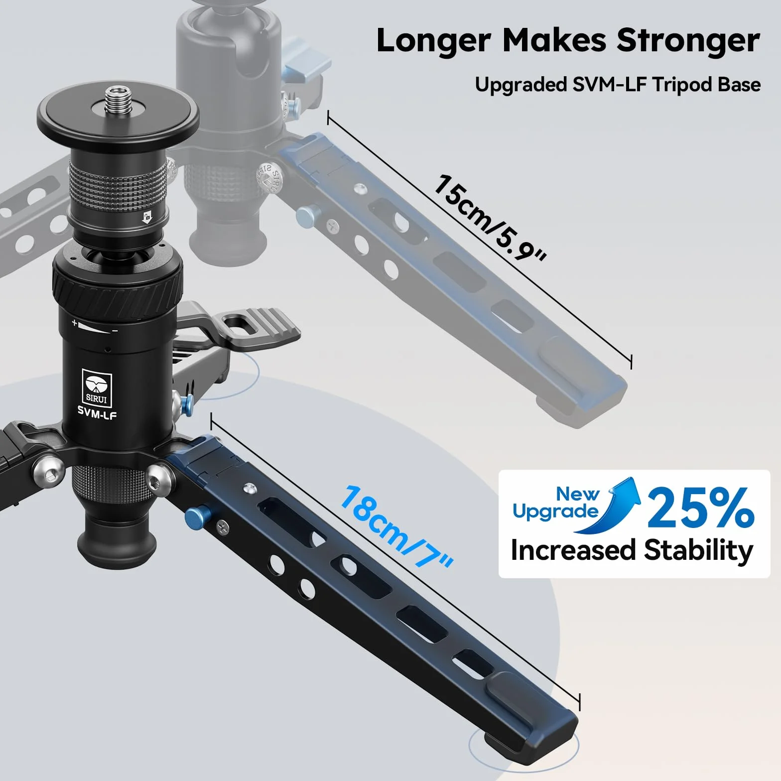 SIRUI Monopod z włókna węglowego 144,8 cm, 10 kg, jednostopniowa regulacja wysokości