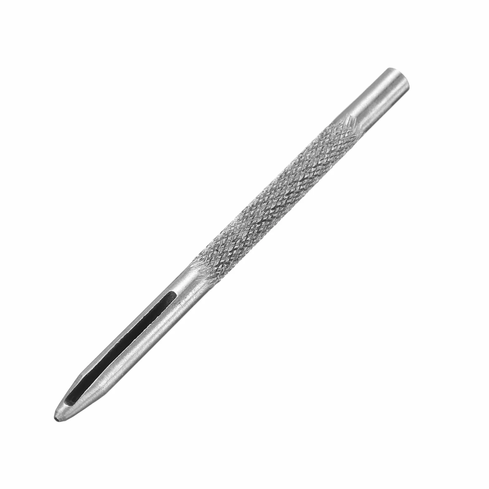 QUARKZMAN Skórzane okrągłe dziurkacze, 1 mm dziurkacz do pustych otworów ze stali węglowej narzędzie do wycinania okrągłych otworów do paska/rękodzieła ze skóry