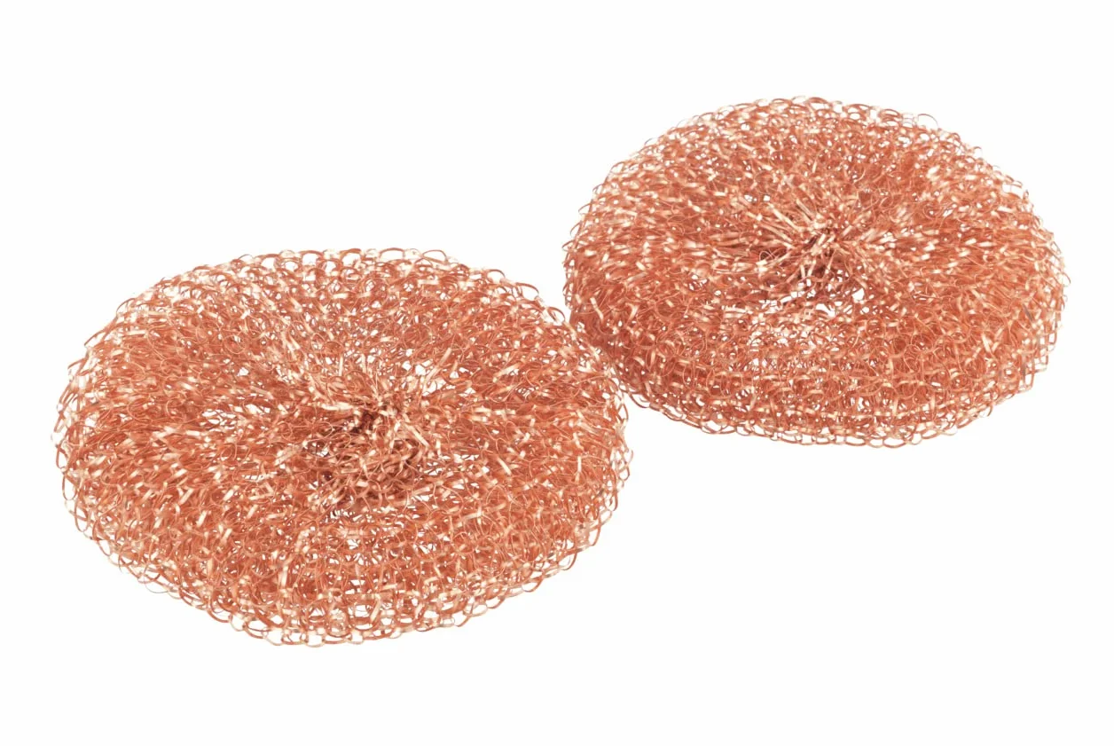 WENKO Miedź tynki Cobi, zestaw 2-częściowy, gąbka, gąbka do czyszczenia, 9 x 2,2 x 9 cm