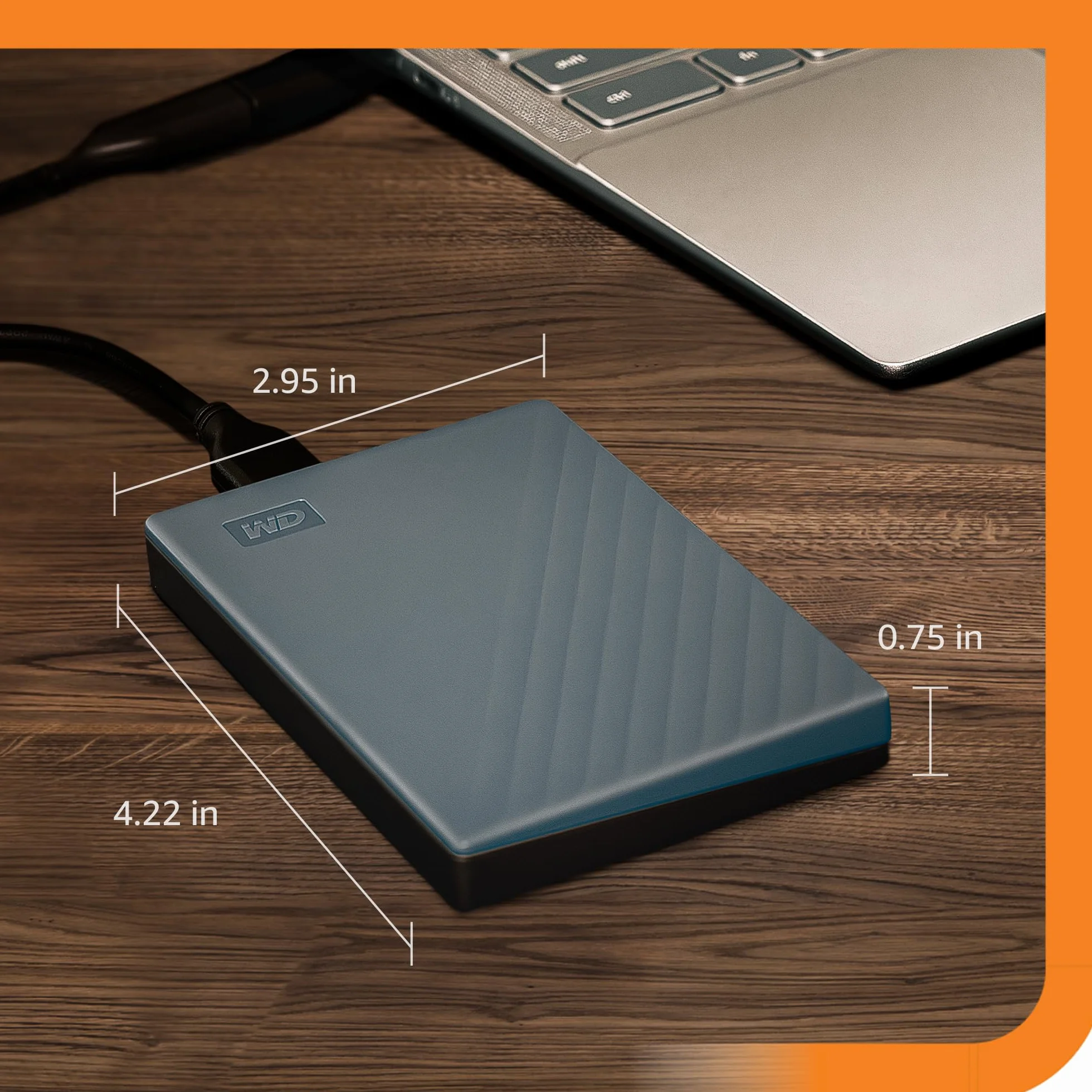 WD My Passport Przenośny dysk twardy 5 TB USB-C USB-A