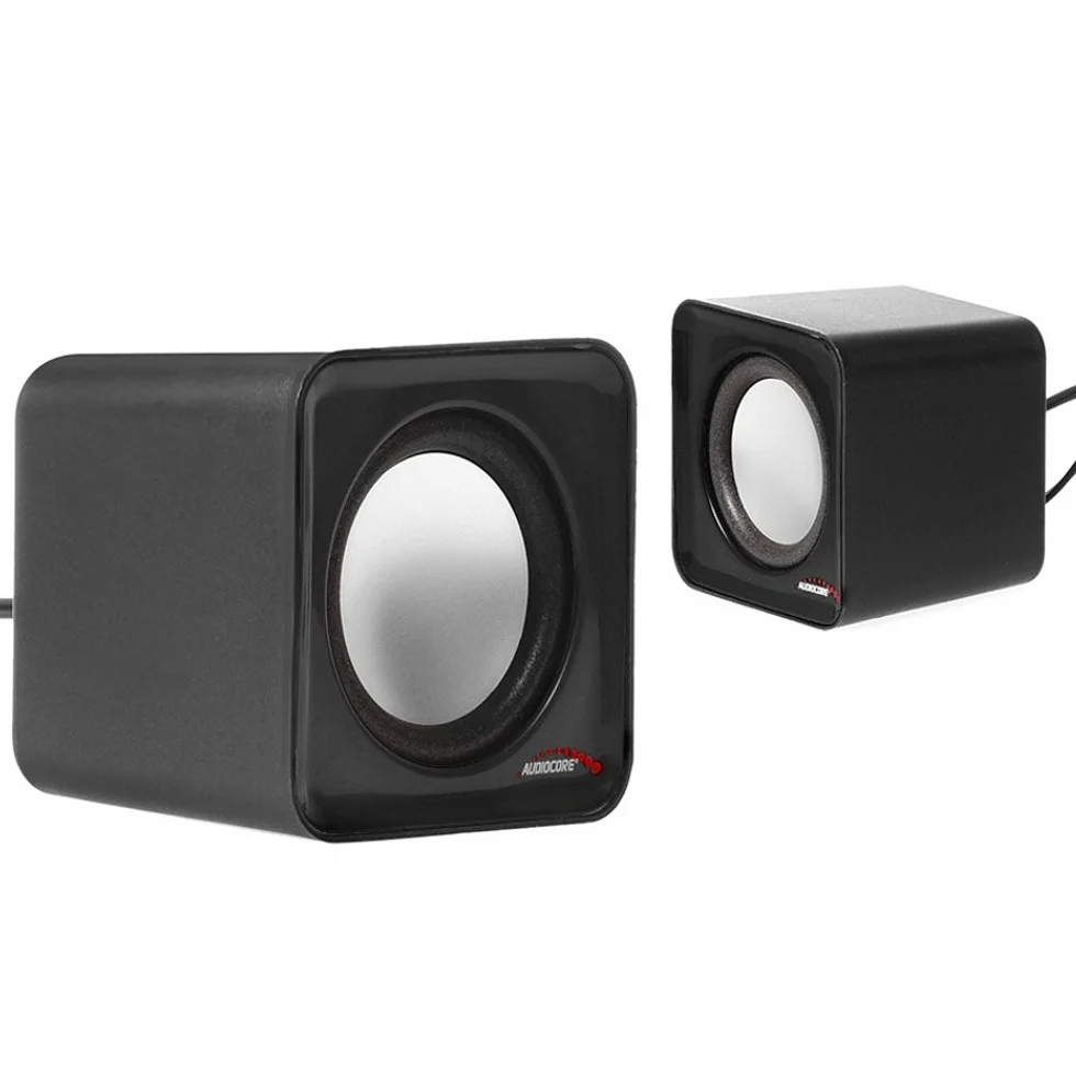 Audiocore Audiocore AC870 Głośniki Komputerowe, 6 W, Czarny/Biały