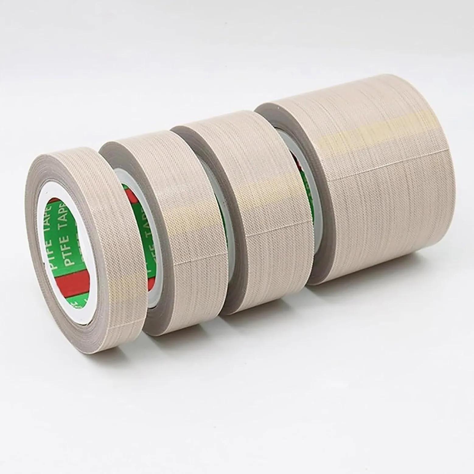 Taśma izolacyjna z włókna szklanego o wysokiej temperaturze - grubość 0,18 mm, szerokość 80-100 mm, klej PTFE do maszyn do pakowania próżniowego i przemysłu elektrycznego - długość 10 metrów