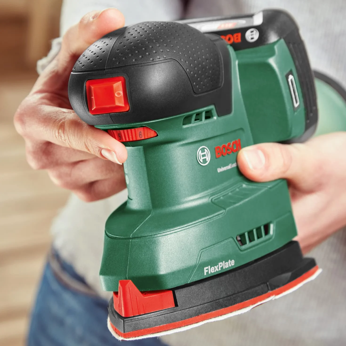 Bosch Szlifierka Akumulatorowa, Zielony, 18V
