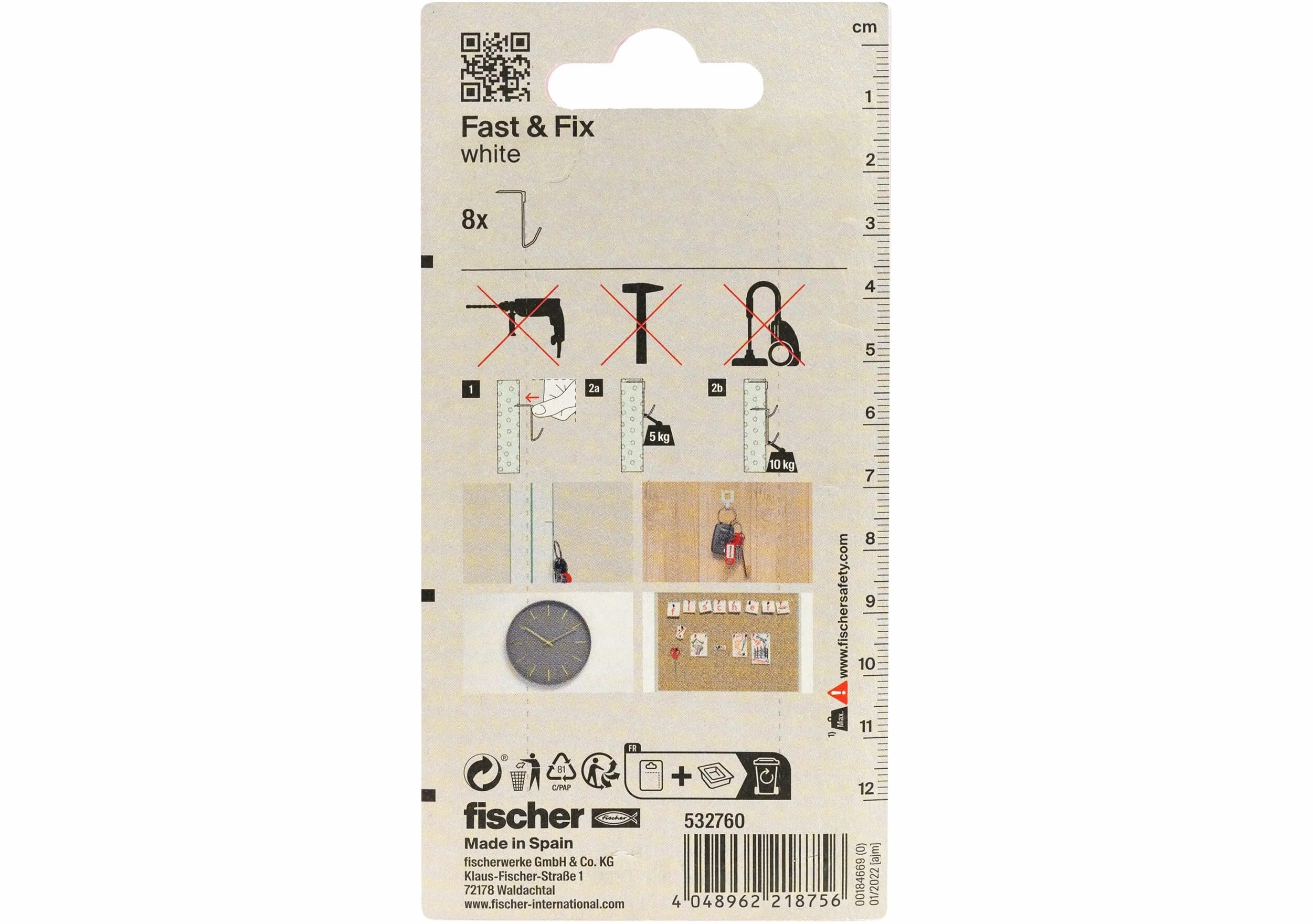 Fischer - Fast&Fix biały