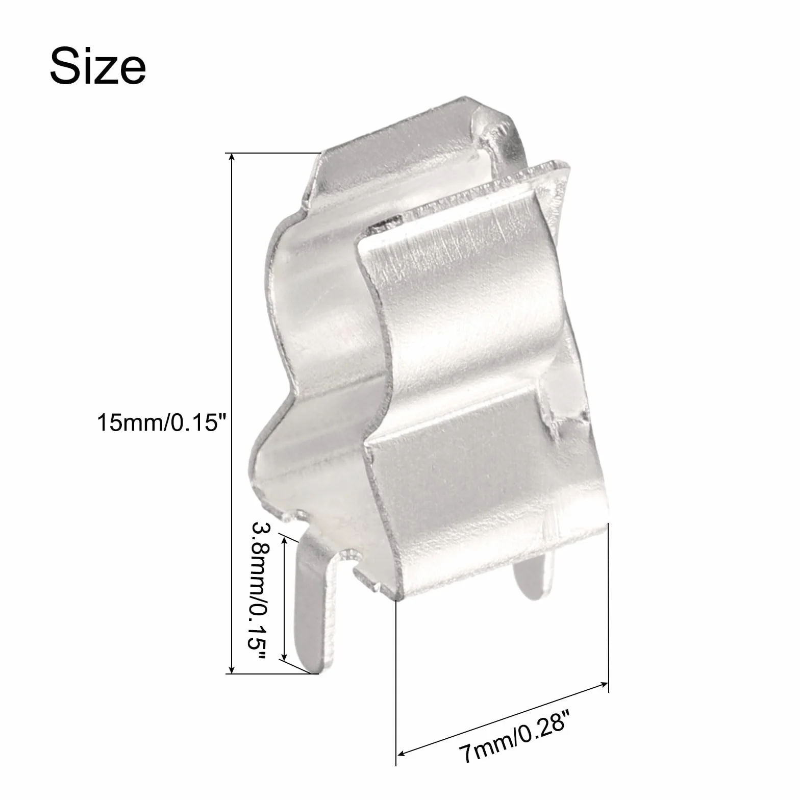 QUARKZMAN 10 sztuk bezpieczników zaciskowych 6 x 30 mm szklana ceramiczna rura uchwyt zaciskowy