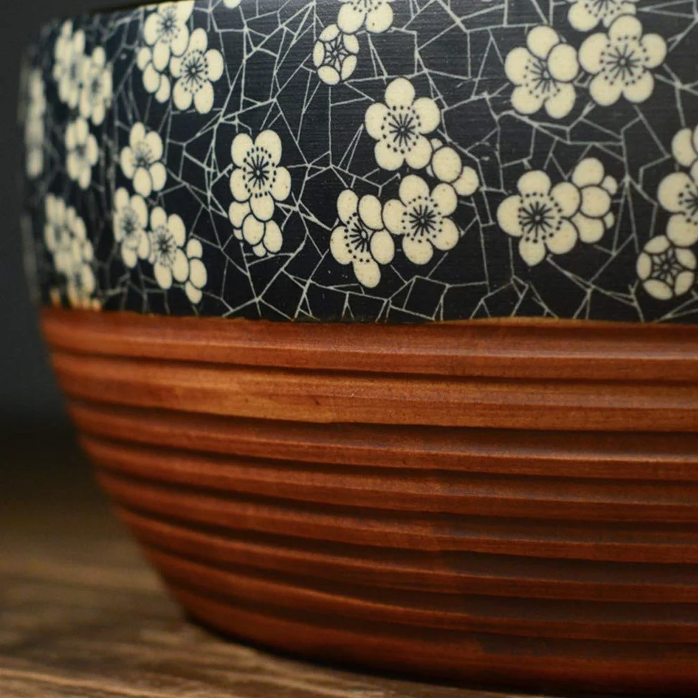 Ceramiczna Umywalka Nablatowa, Okrągła Umywalka, Ceramiczna Umywalka Plum Crack, Umywalki Łazienkowe, Dekoracyjna Umywalka Hotelowa W Stylu Retro, Umywalka Korytarzowa, 4