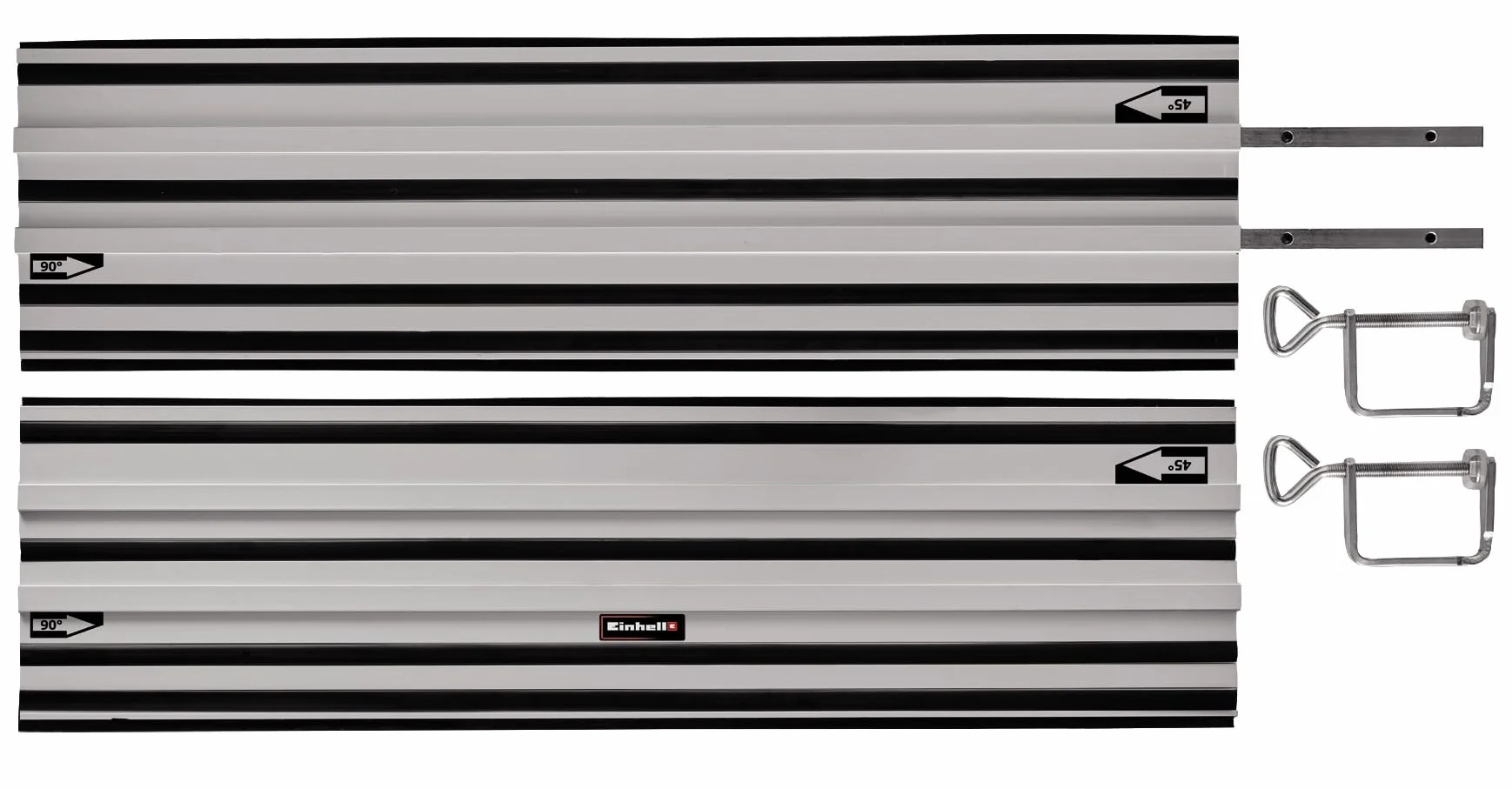 Einhell Prowadnica do Pił Tarczowych, Srebrny, 2 x 1000 mm