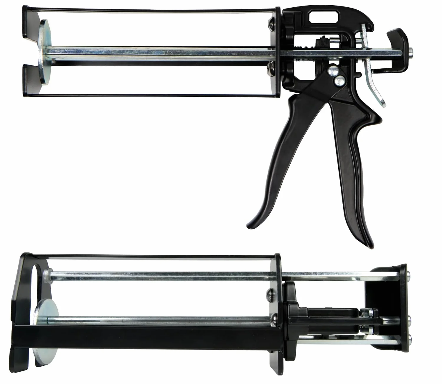 OTTO Pistolet do wyciskania ręcznego Gigapress Duo 490 – 2K prasa do kartuszy 490 ml 10:1, wytrzymały i trwały, przełożenie 35:1, do Sulzer F System i BlueLine