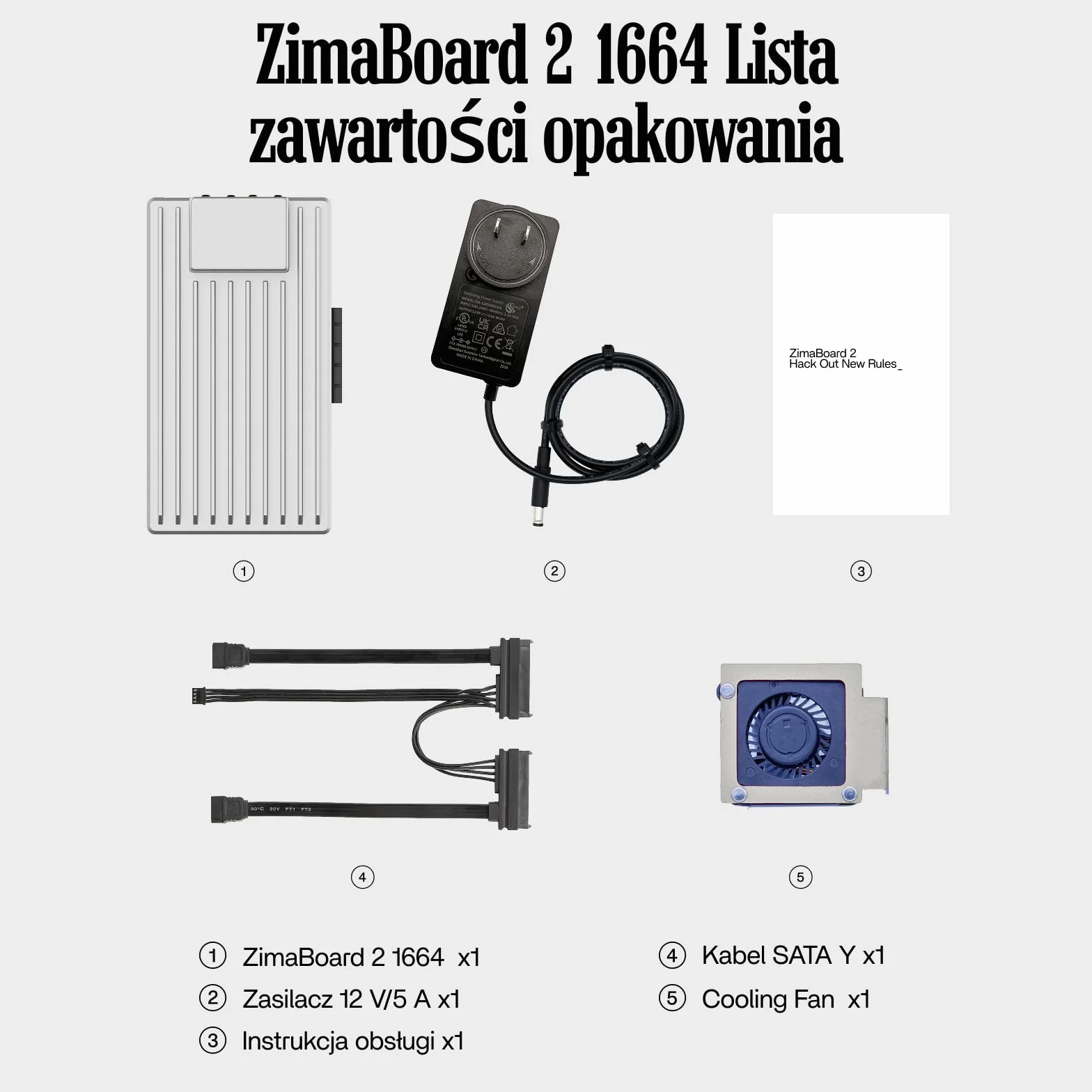 ZimaBoard 2 x86 Serwer Jednopłytkowy Mini NAS Intel N150 4 Rdzenie 16GB LPDDR5 RAM PCIe 3.0 Podwójny LAN 2.5G Barebone