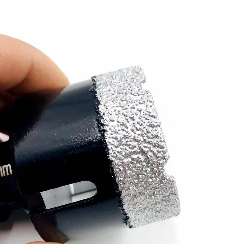 Diamentowa korona wiertnicza, diamentowe wiertło rdzeniowe M14 Suche lutowane próżniowo 6-150 mm mur granitowy marmur (130 mm)